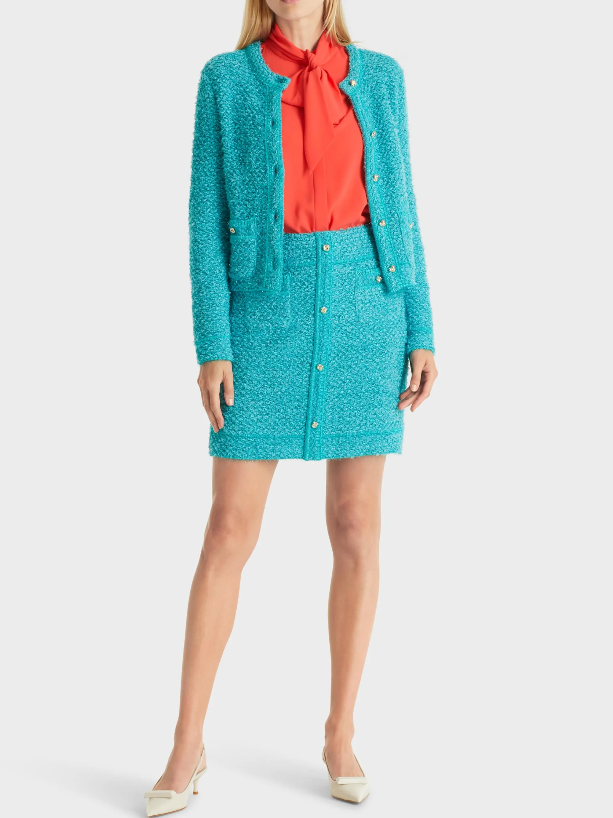 ANLIEGENDER MINIROCK KNITTED IN GERMANY-Marc Cain Flash Sale