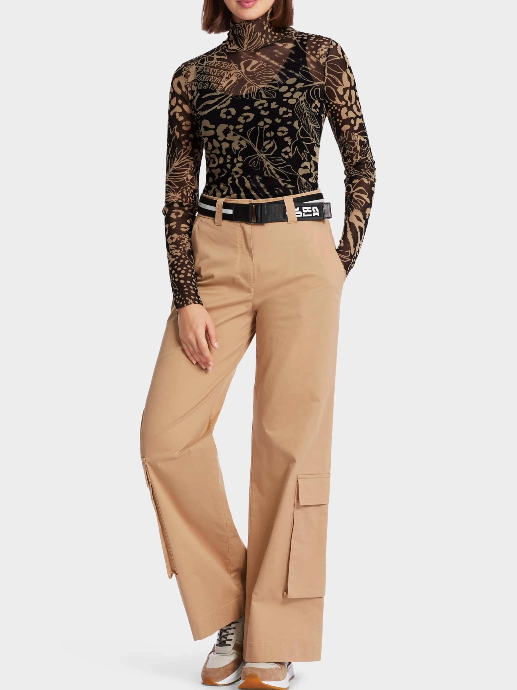 BEDRUCKTES LONGSLEEVE MIT ROLLKRAGEN-Marc Cain Best