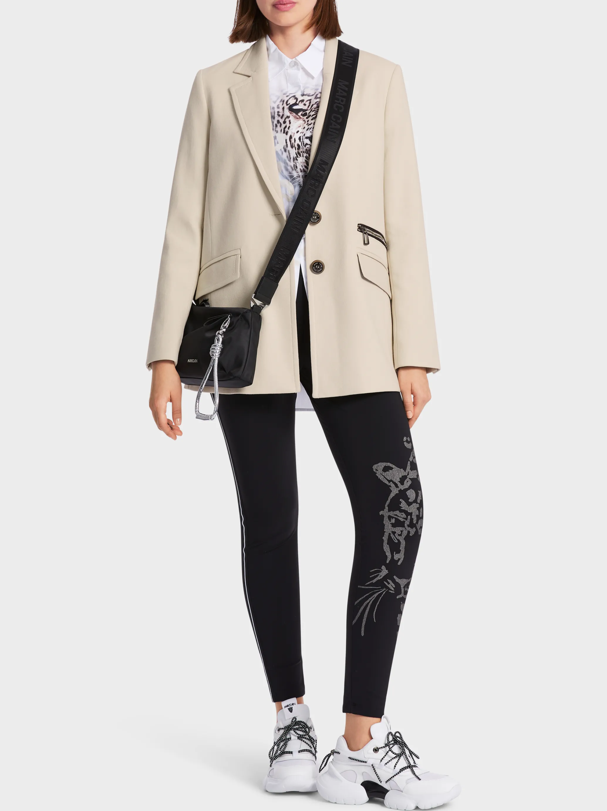BLAZER AUS BAUMWOLLE-Marc Cain Store