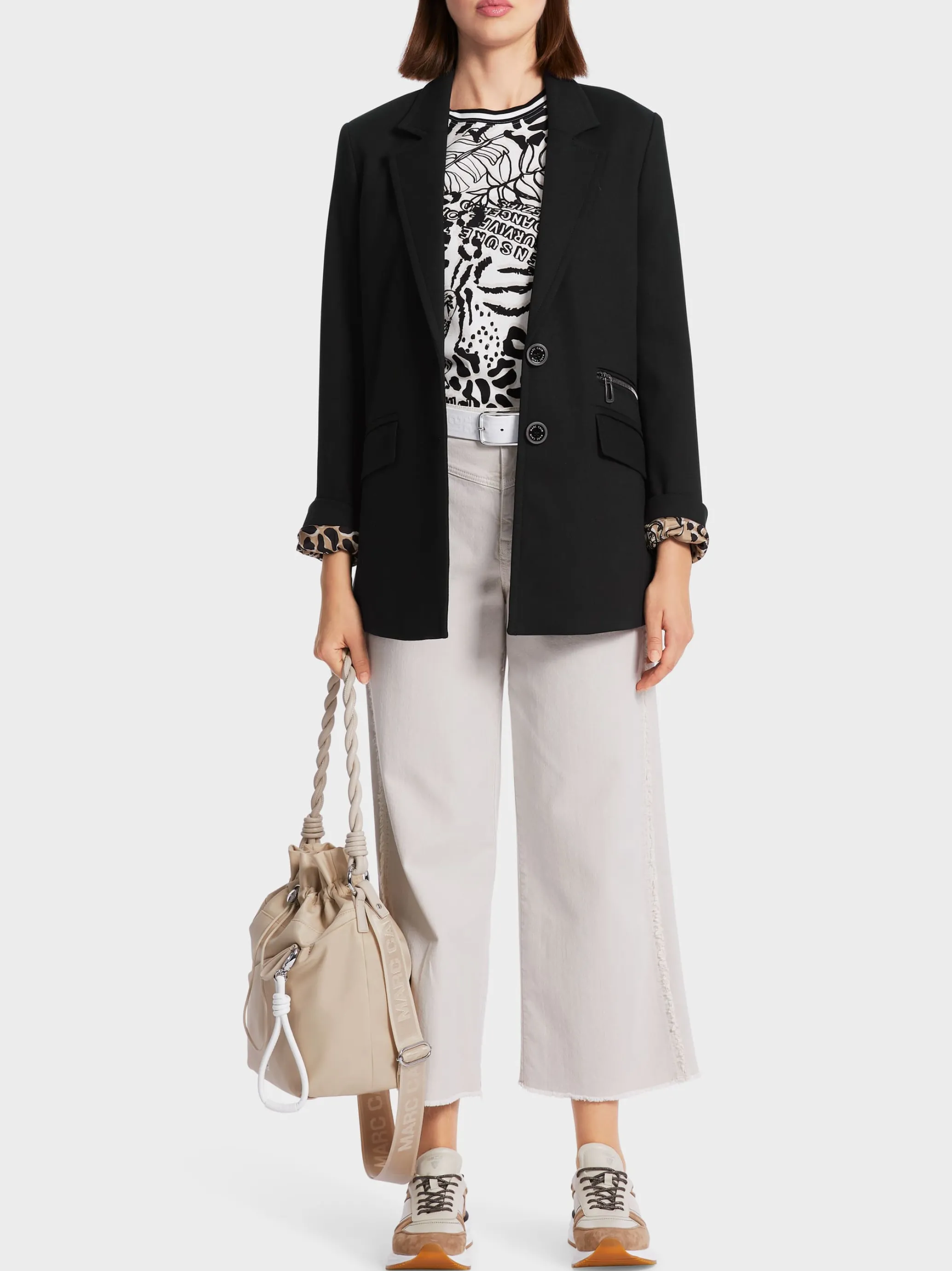 BLAZER AUS BAUMWOLLE-Marc Cain Store