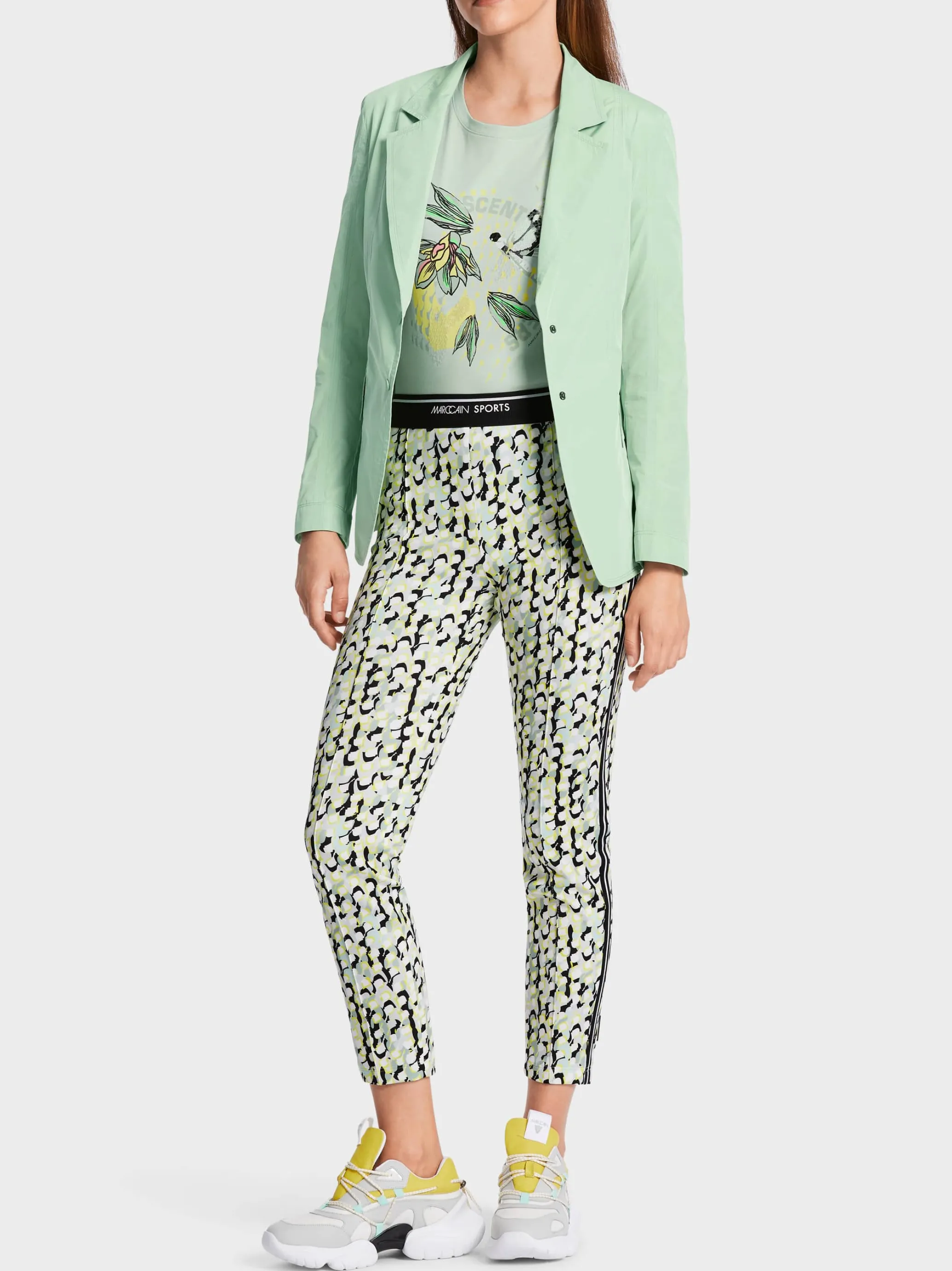 BLAZER AUS RECYCELTEM POLYESTER-Marc Cain Clearance