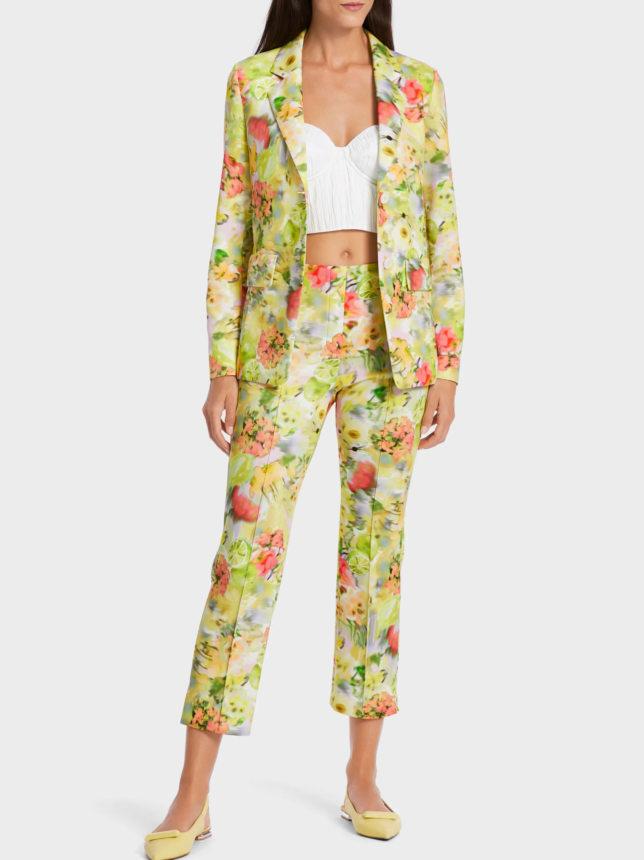 BLAZER IM AKTUELLEN BLURRY PRINT-Marc Cain Discount