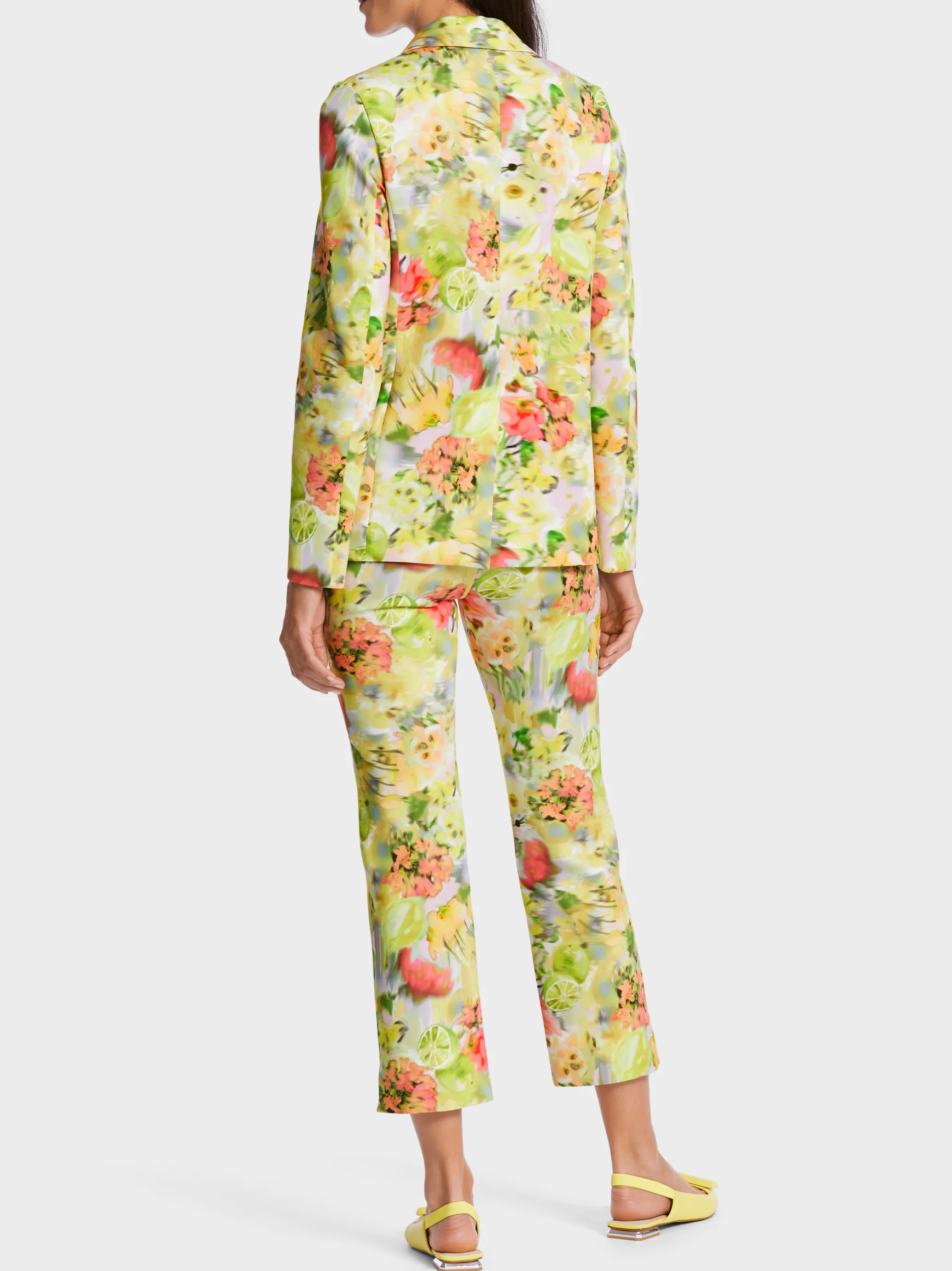 BLAZER IM AKTUELLEN BLURRY PRINT-Marc Cain Discount