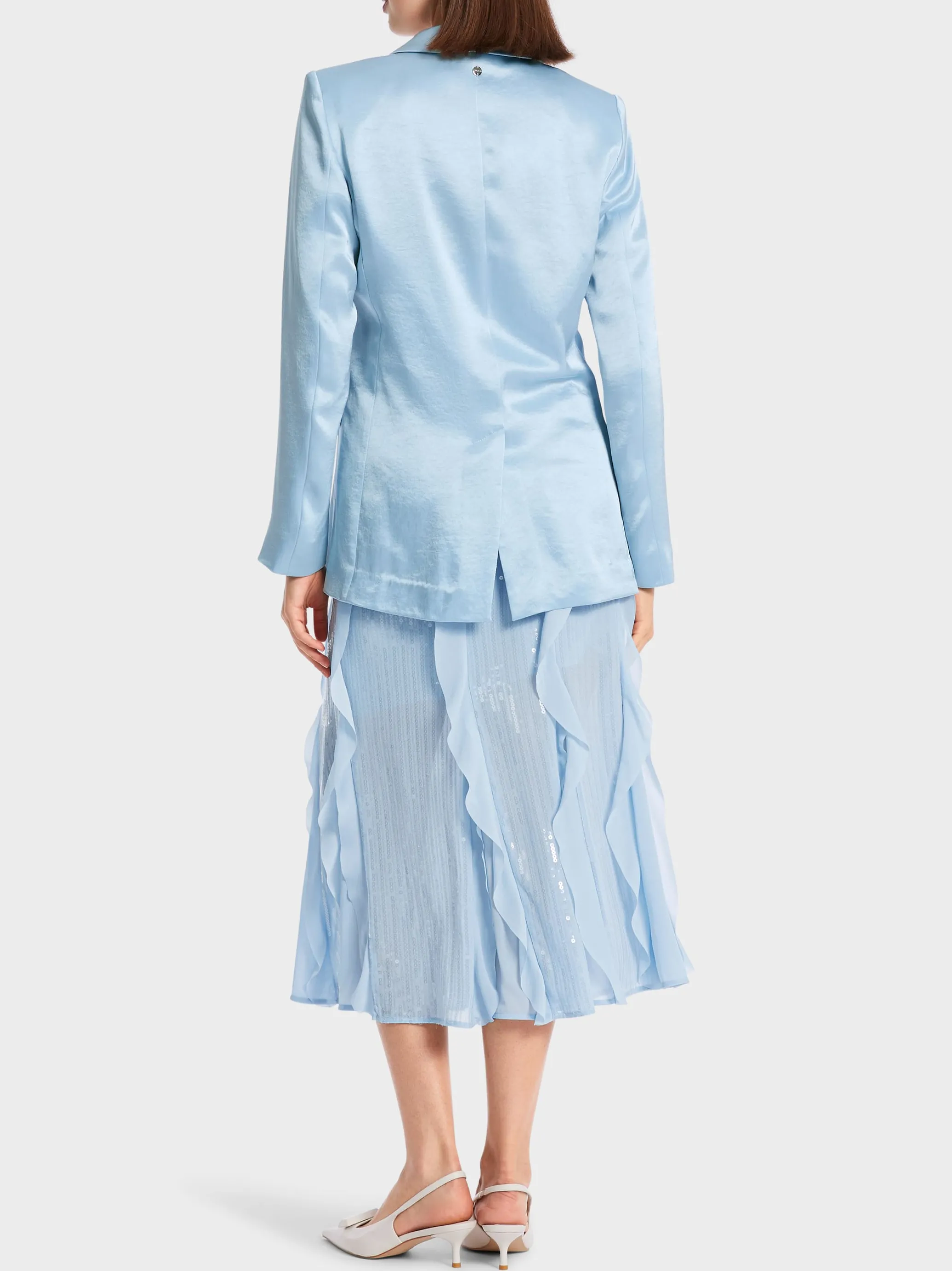 BLAZER IM ELEGANTEN GLANZ-Marc Cain Sale