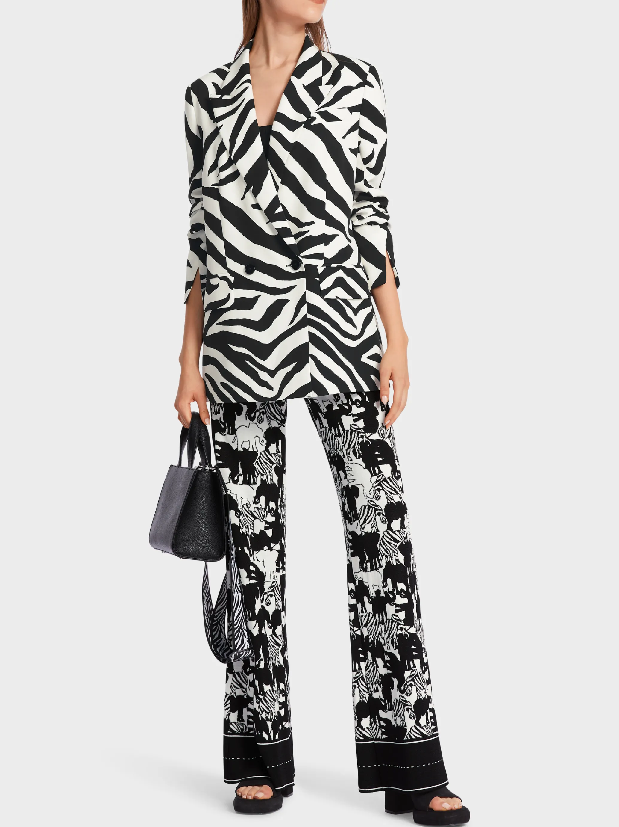 BLAZER IM ZEBRA-LOOK-Marc Cain Shop