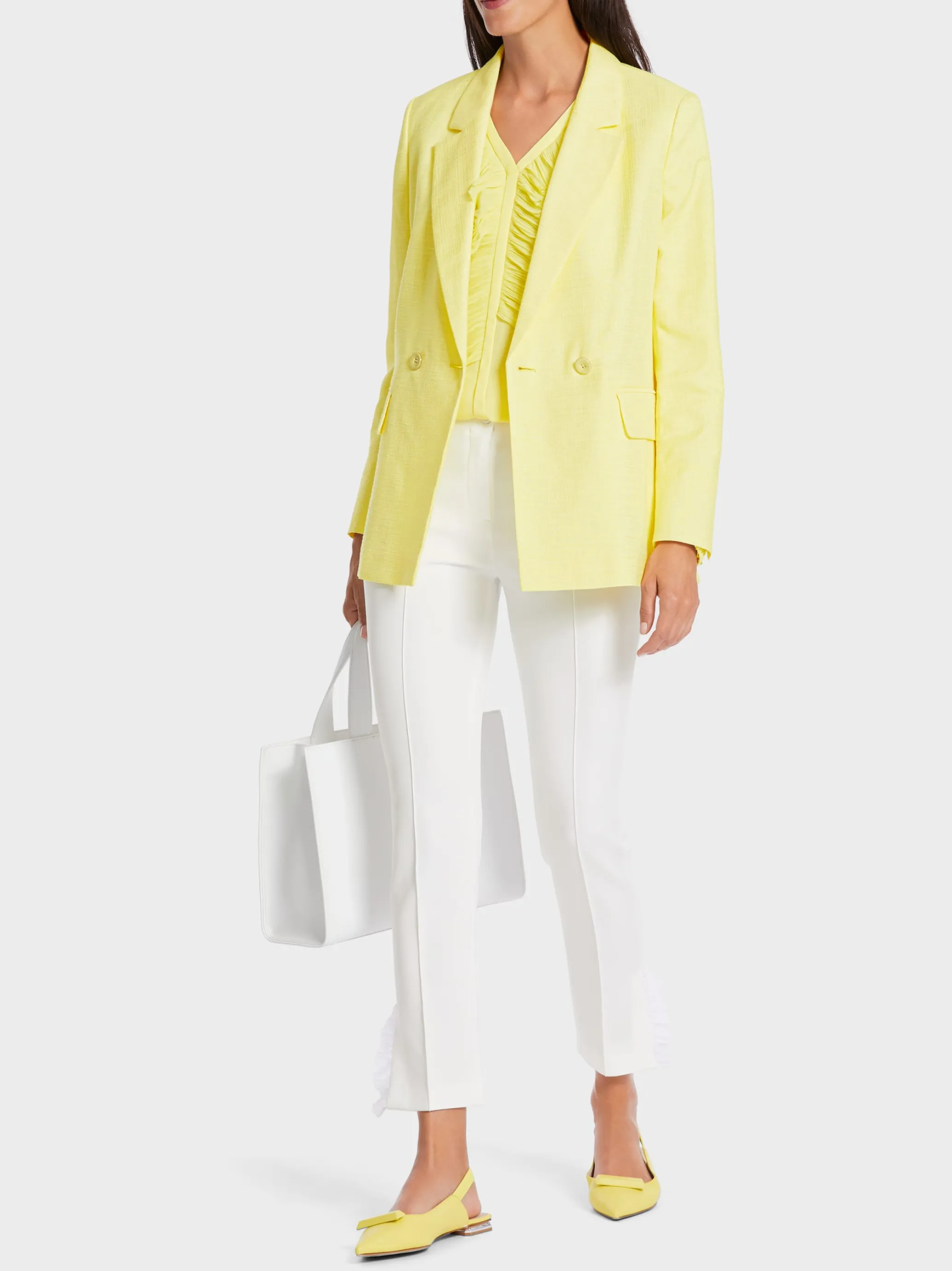 BLAZER IN LEINEN-OPTIK-Marc Cain Hot