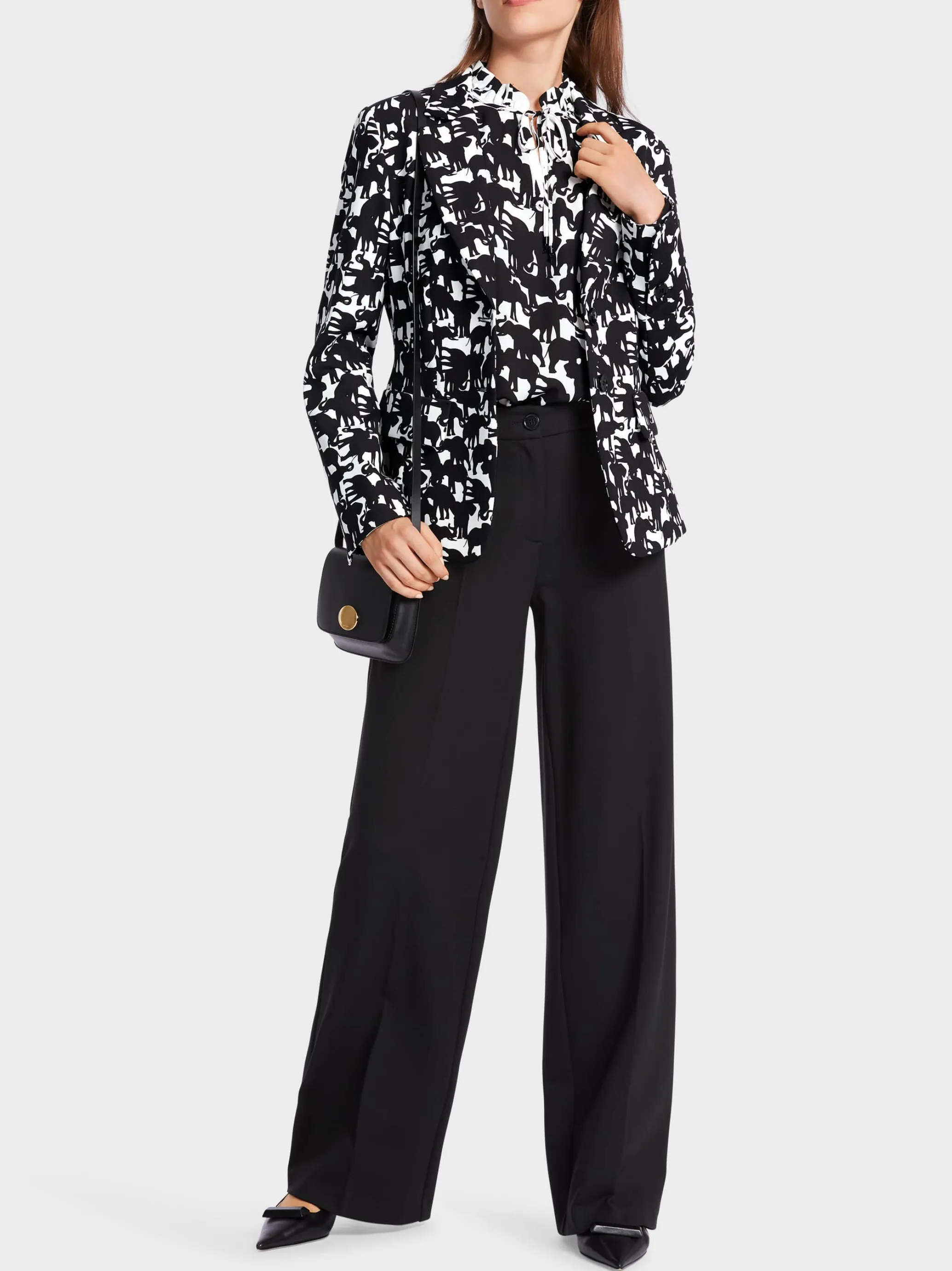BLAZER MIT ELEFANTEN-MOTIV-Marc Cain Online