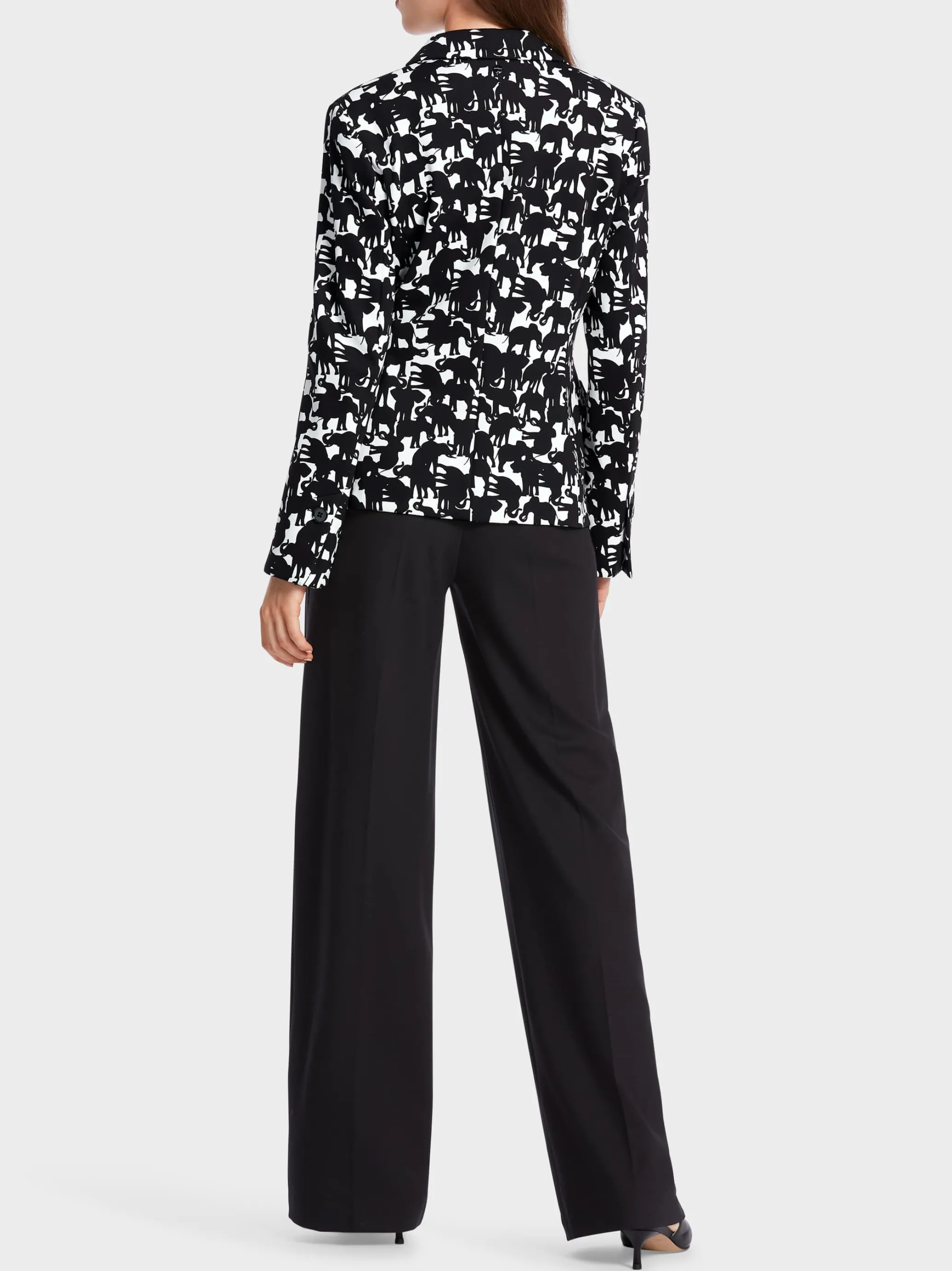 BLAZER MIT ELEFANTEN-MOTIV-Marc Cain Online