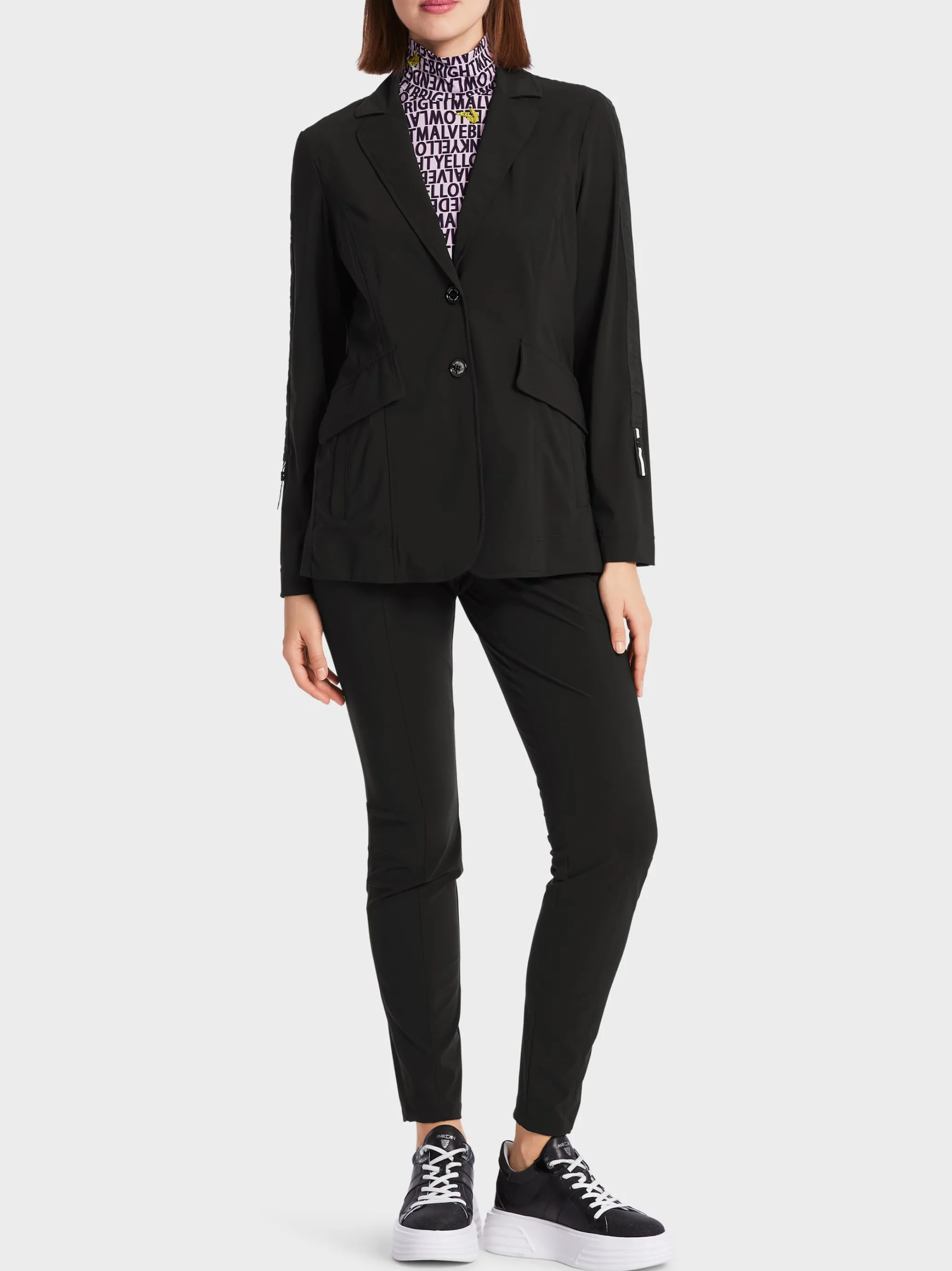 BLAZER MIT GERAFFTEM ÄRMEL-Marc Cain Sale