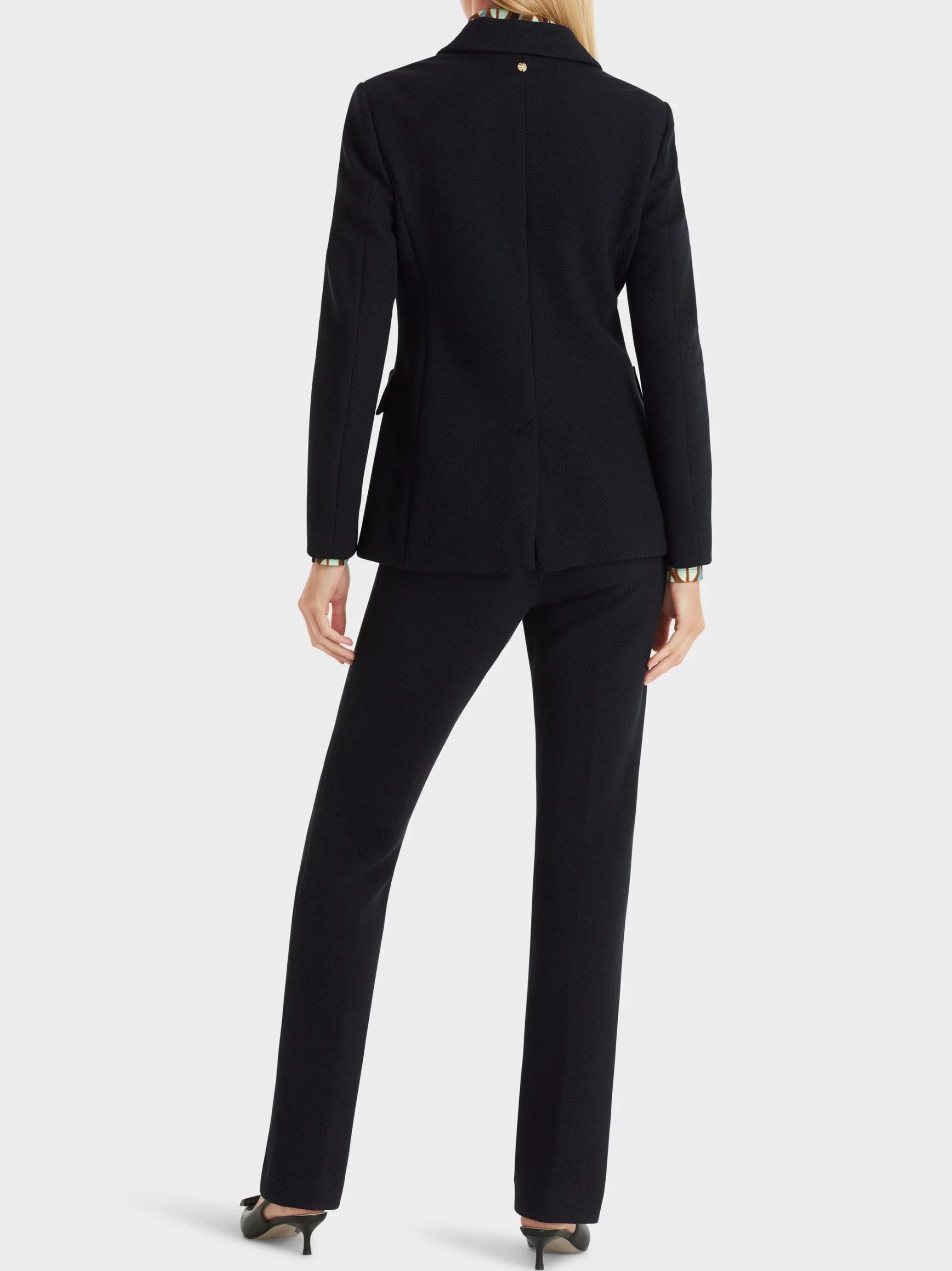 BLAZER MIT SCHMALEM REVERS-Marc Cain Discount