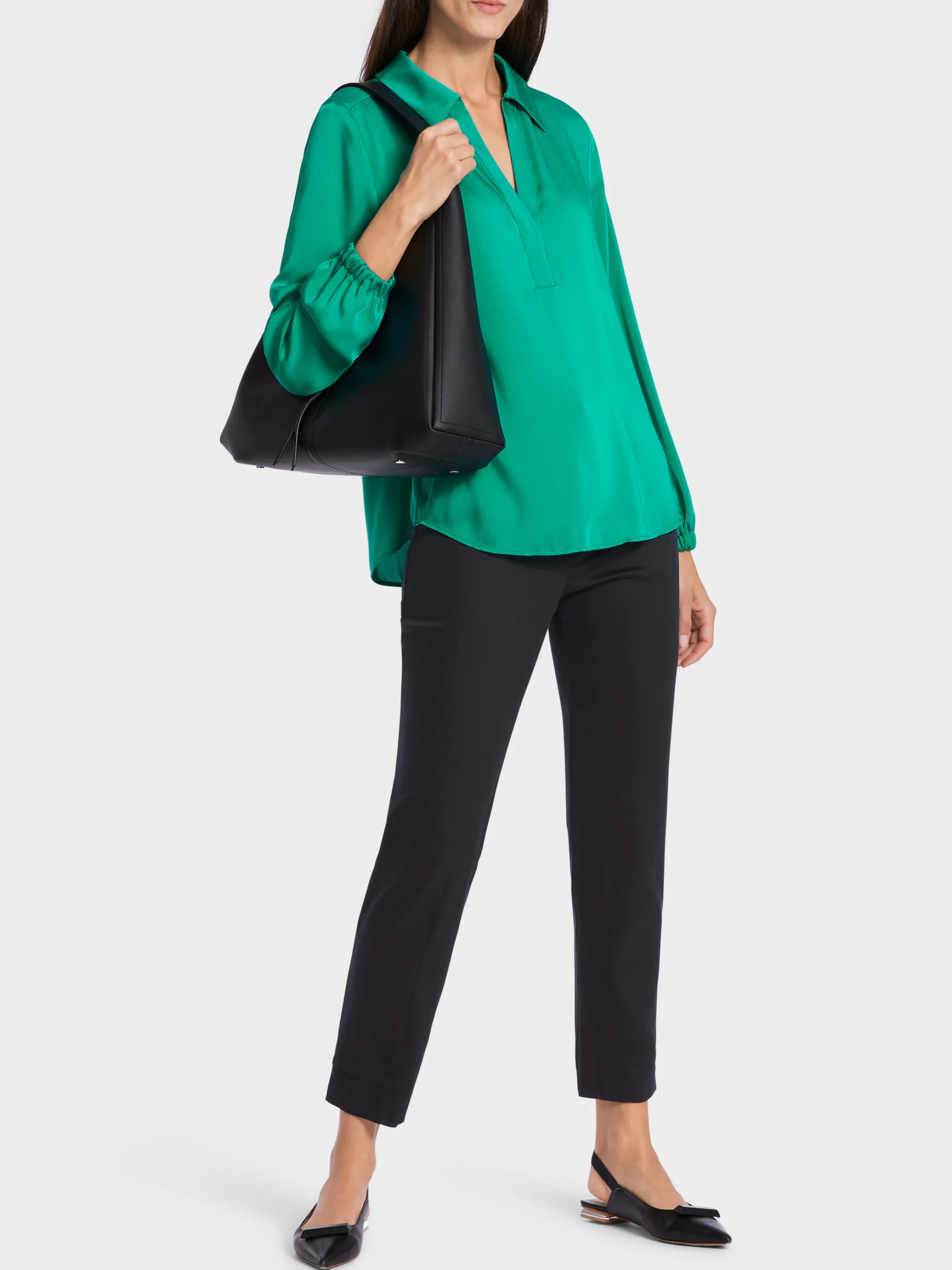 BLUSE IM POLO-STIL-Marc Cain Hot