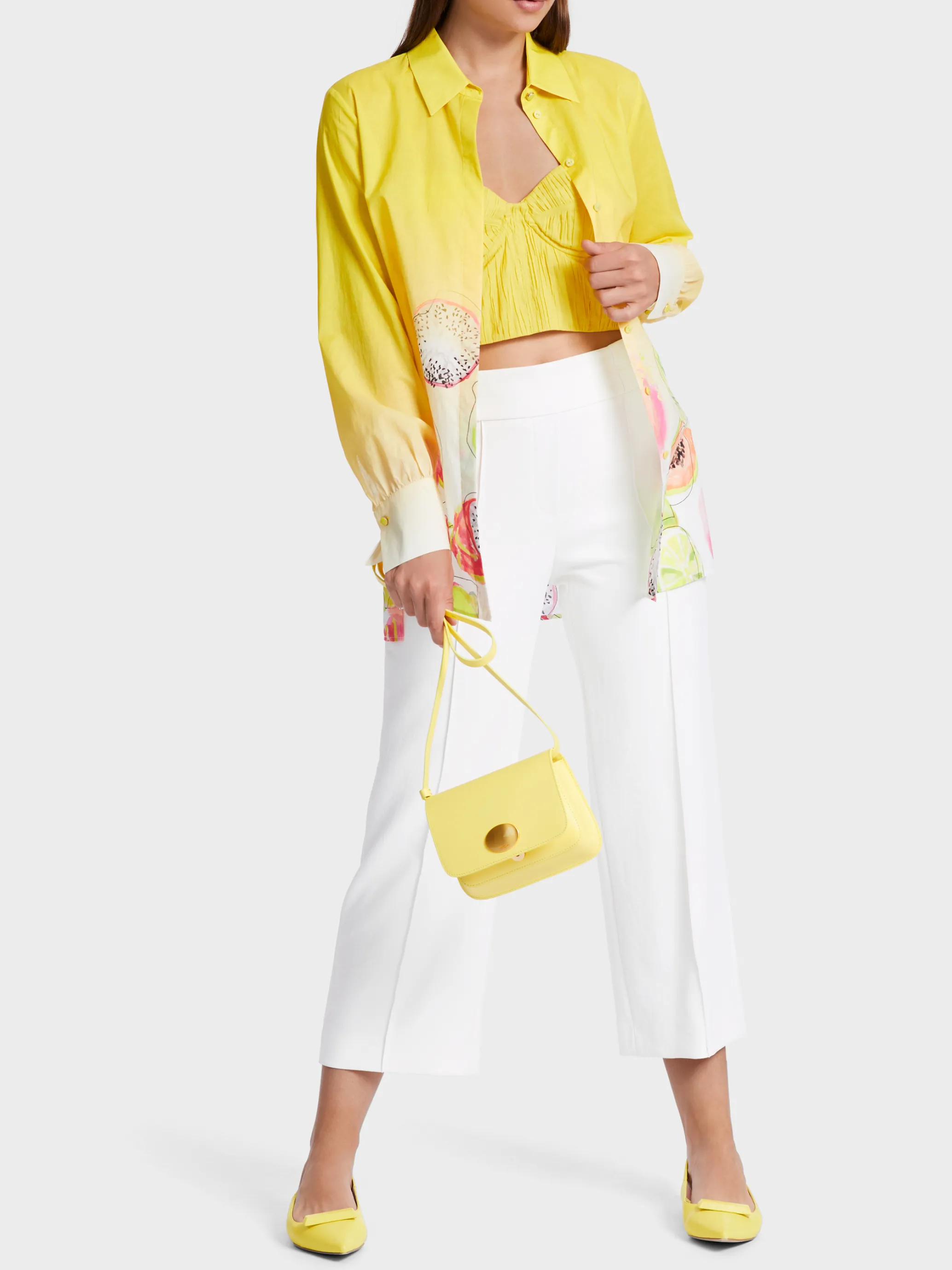 BLUSE MIT DRUCK-Marc Cain Discount
