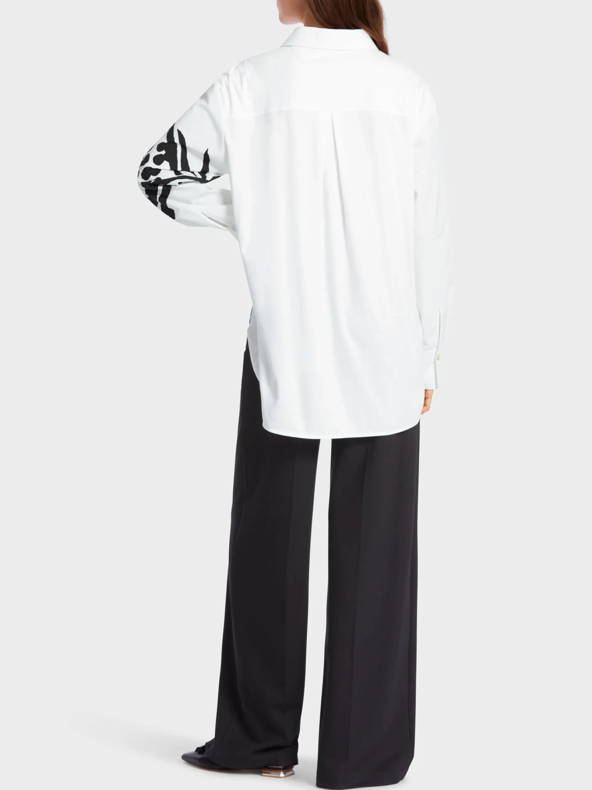BLUSE MIT ELEFANTEN-PRINT-Marc Cain Best