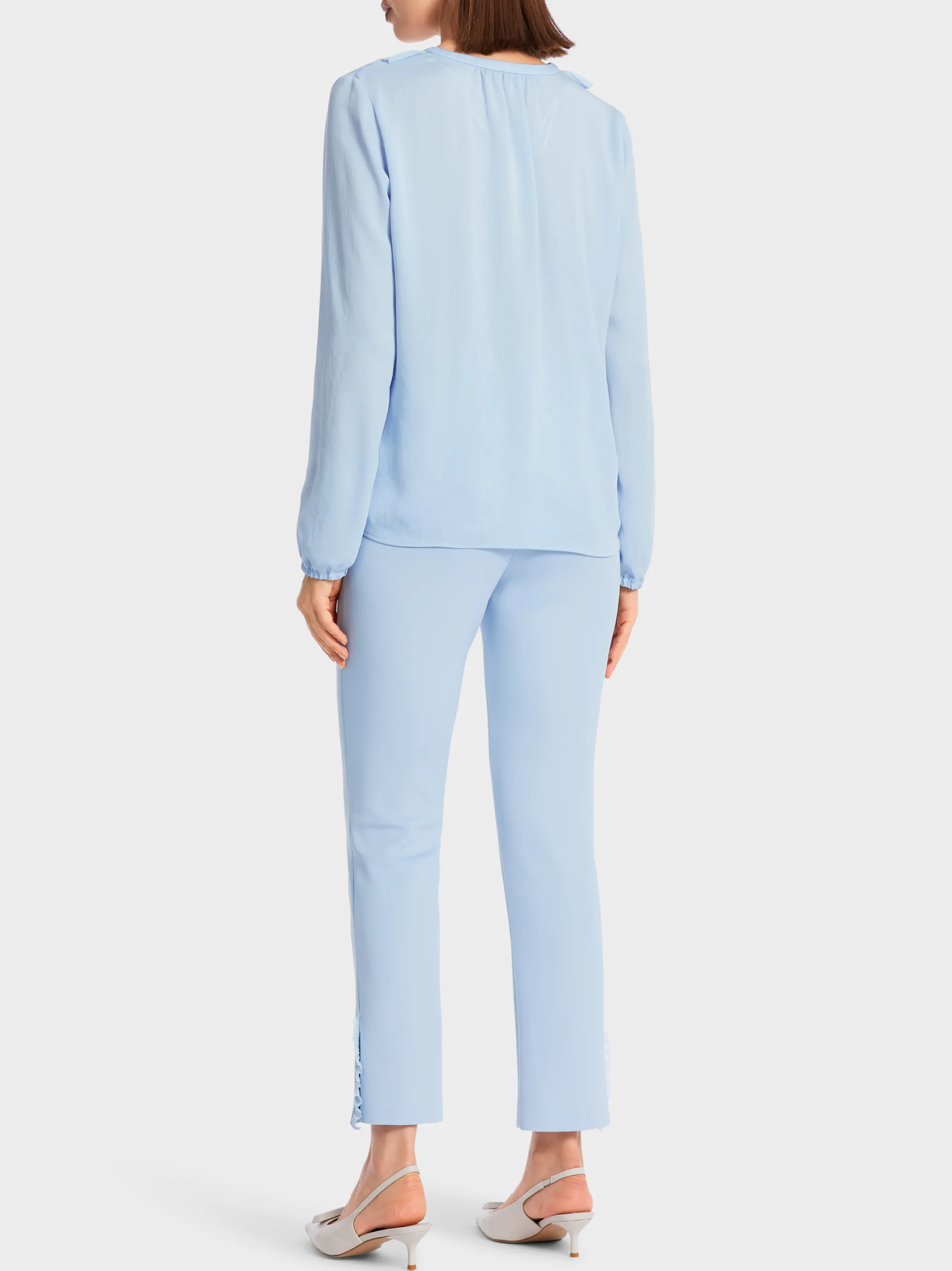 BLUSE MIT RÜSCHEN-Marc Cain Cheap