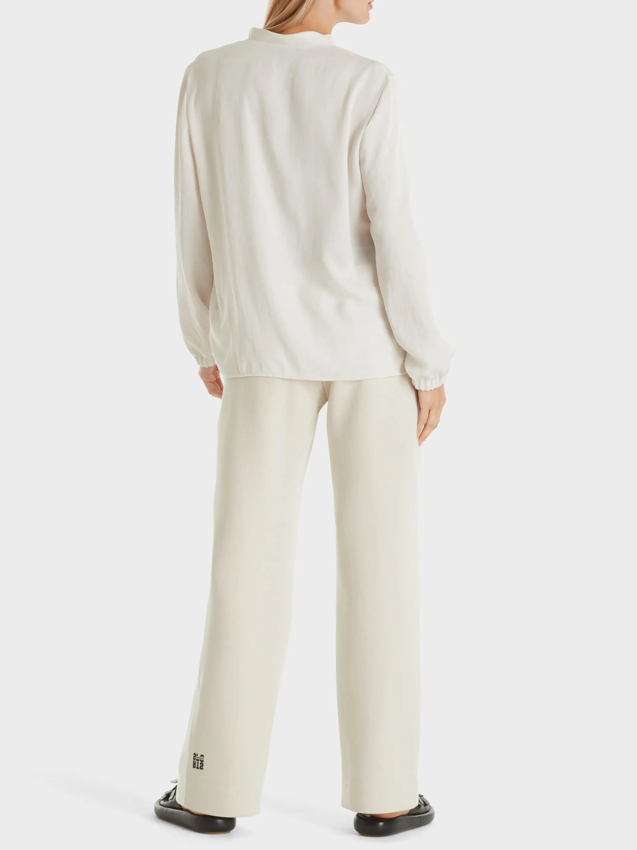 BLUSE MIT V-NECK-Marc Cain Fashion