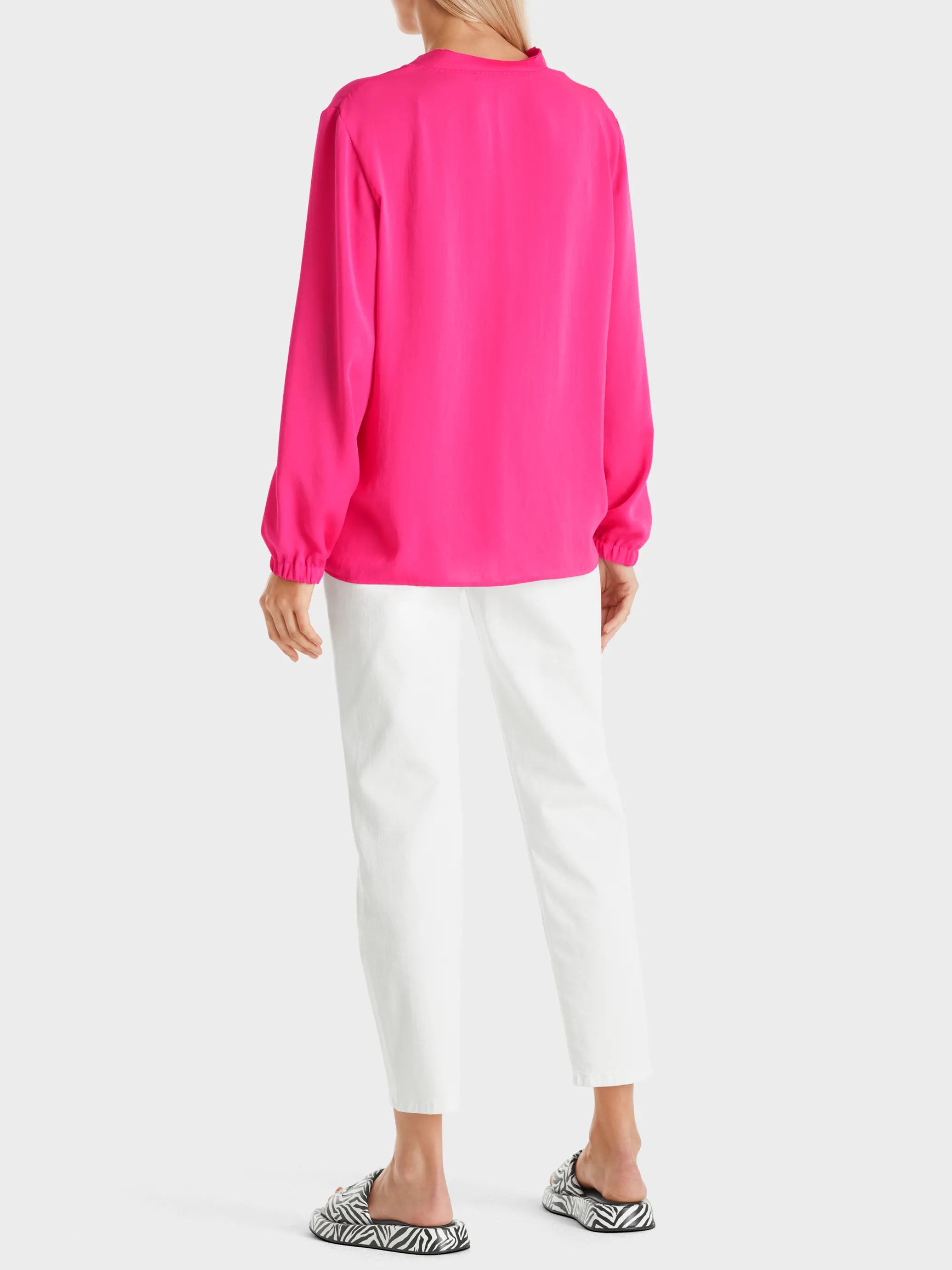 BLUSE MIT V-NECK-Marc Cain New