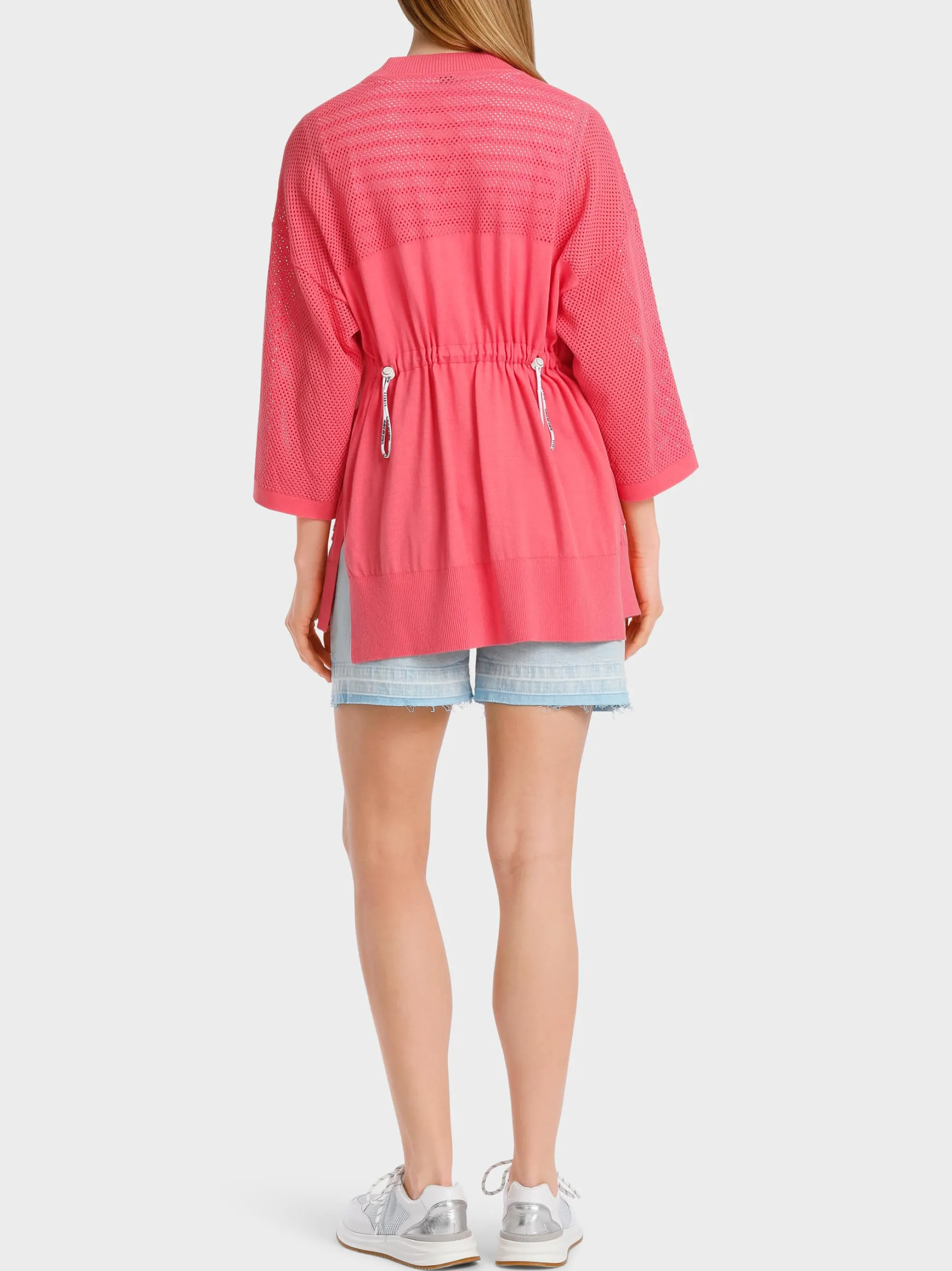 CARDIGAN MIT LOCHINSERT-Marc Cain Fashion