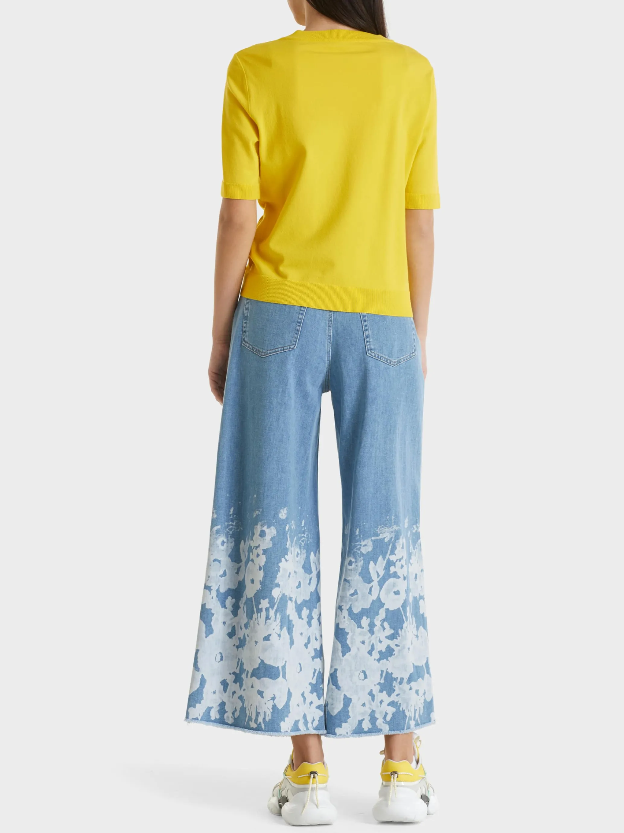 CREW-NECK-PULLI "RETHINK TOGETHER"-Marc Cain Fashion