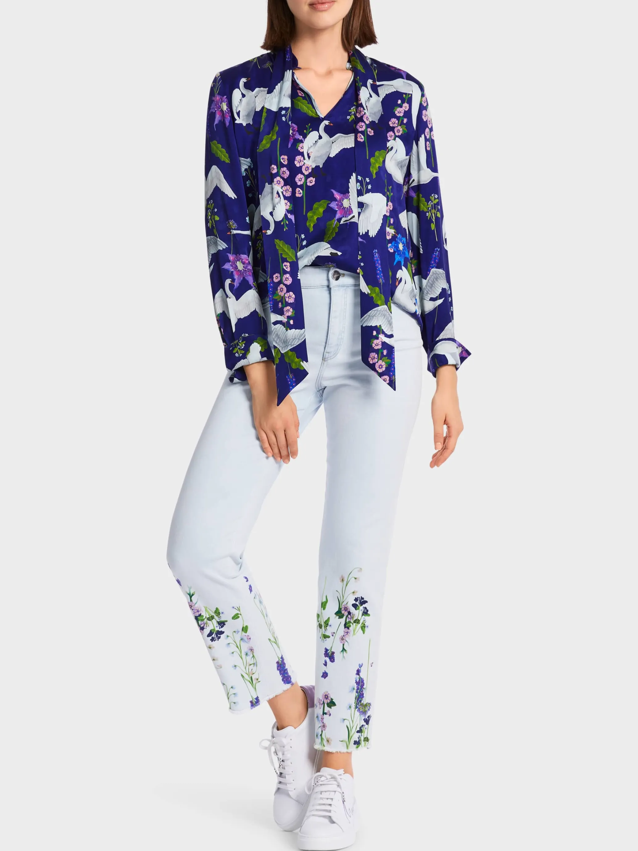 EDLE SEIDENBLUSE-Marc Cain New