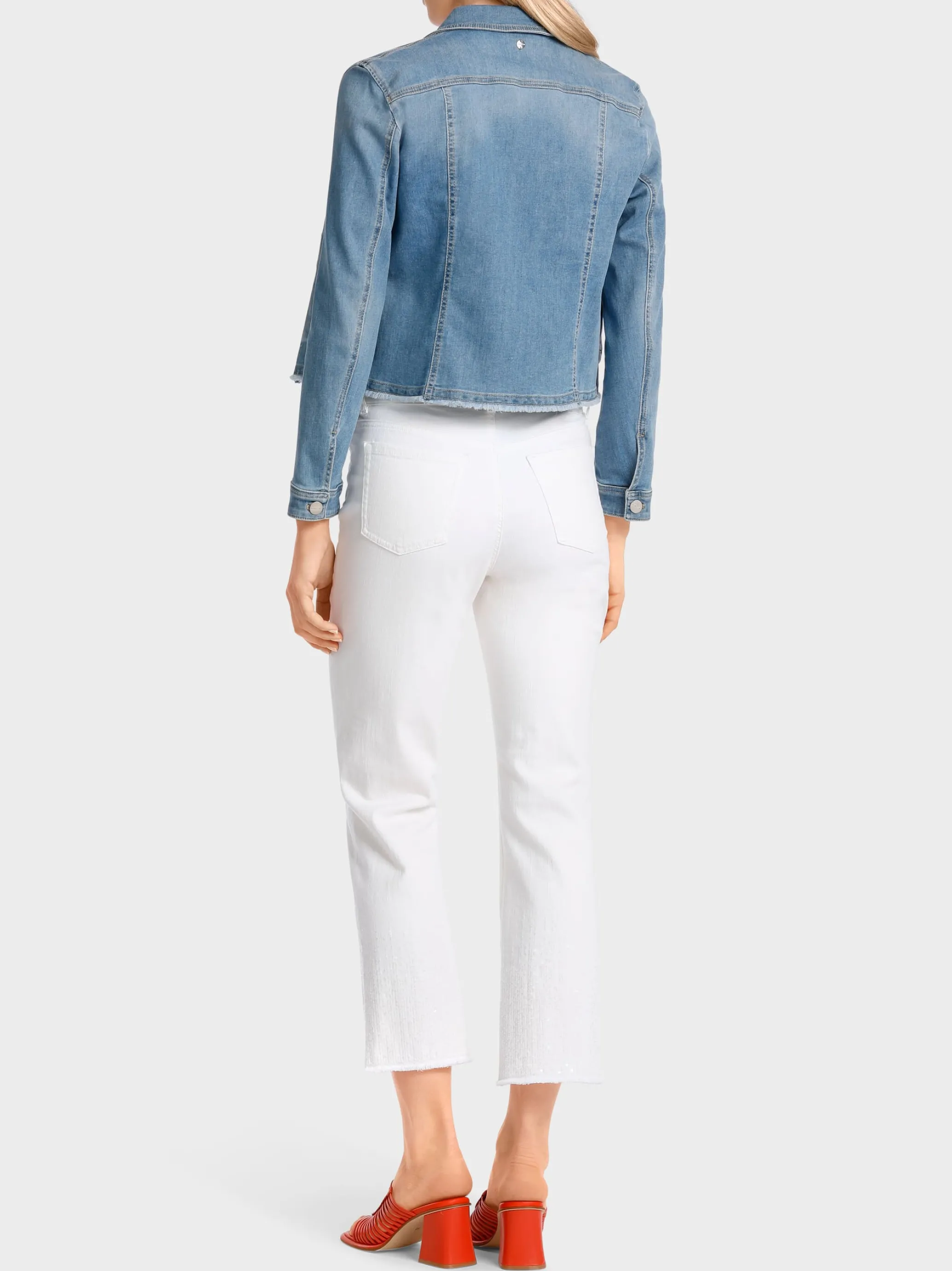 FANCY JEANSJACKE “RETHINK TOGETHER”-Marc Cain Shop