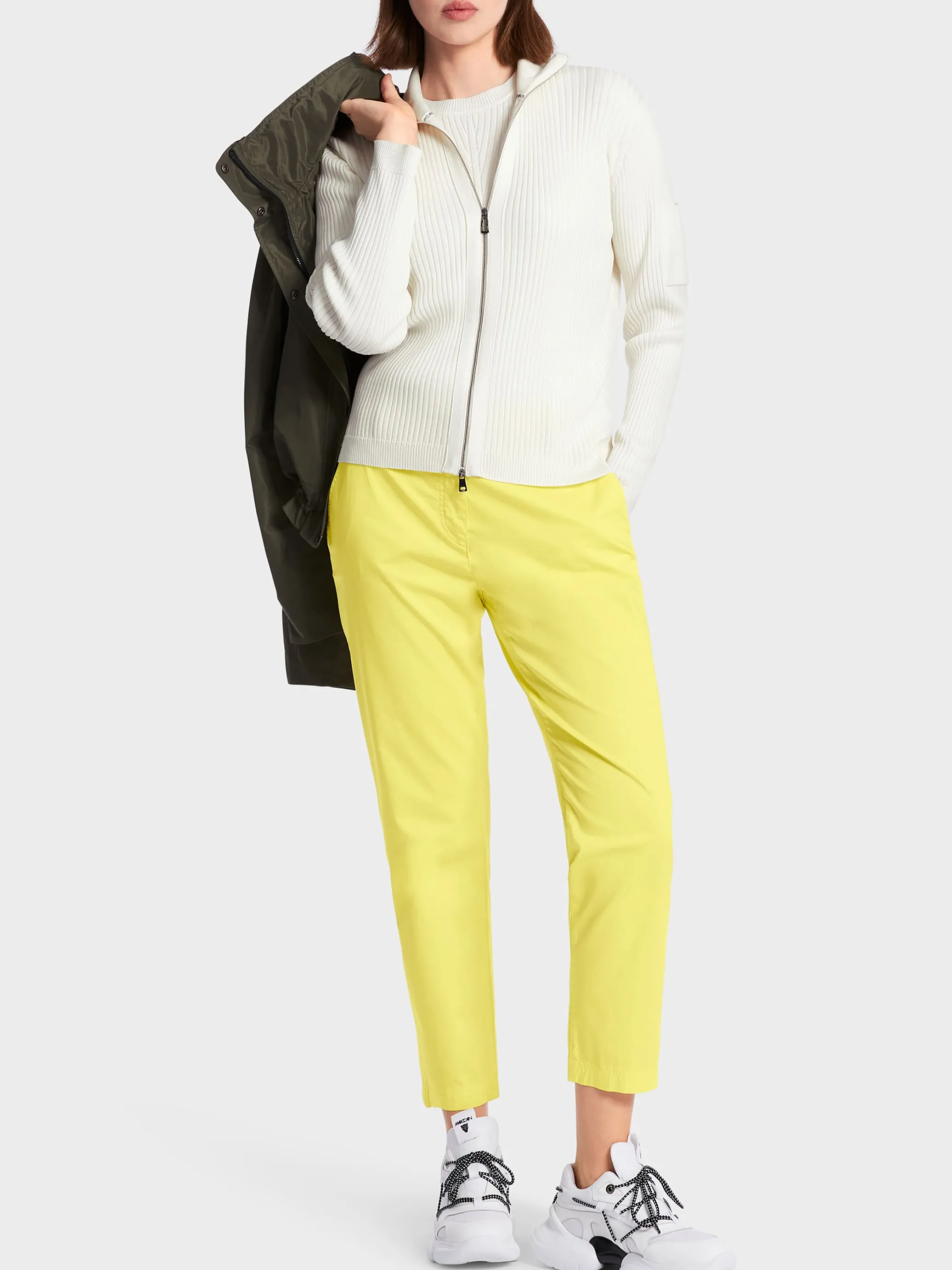 FEINSTRICK CARDIGAN MIT ZIPP-Marc Cain Clearance
