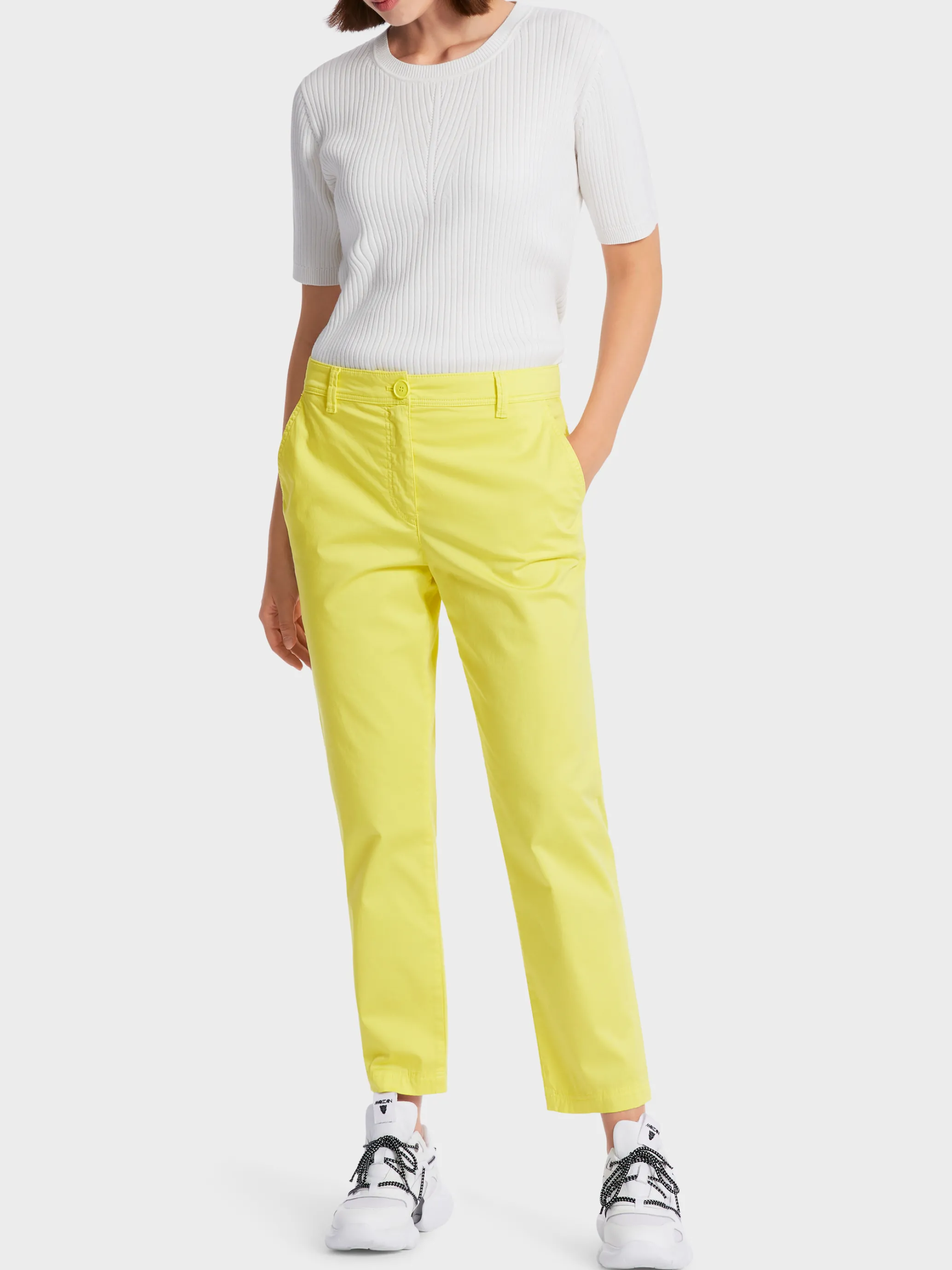 FEMININ GESCHNITTENE HOSE FRANCA-Marc Cain Cheap