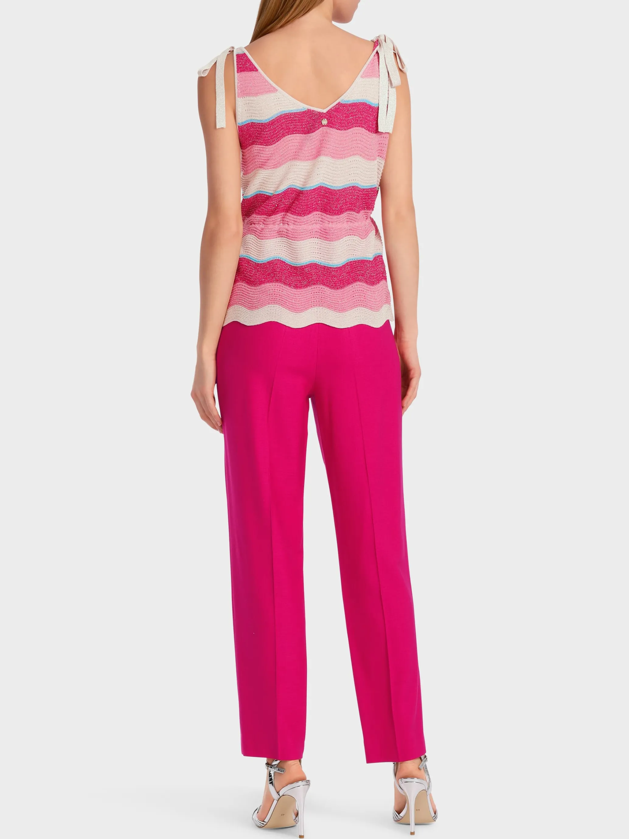 GESTREIFTES STRICKTOP-Marc Cain Cheap