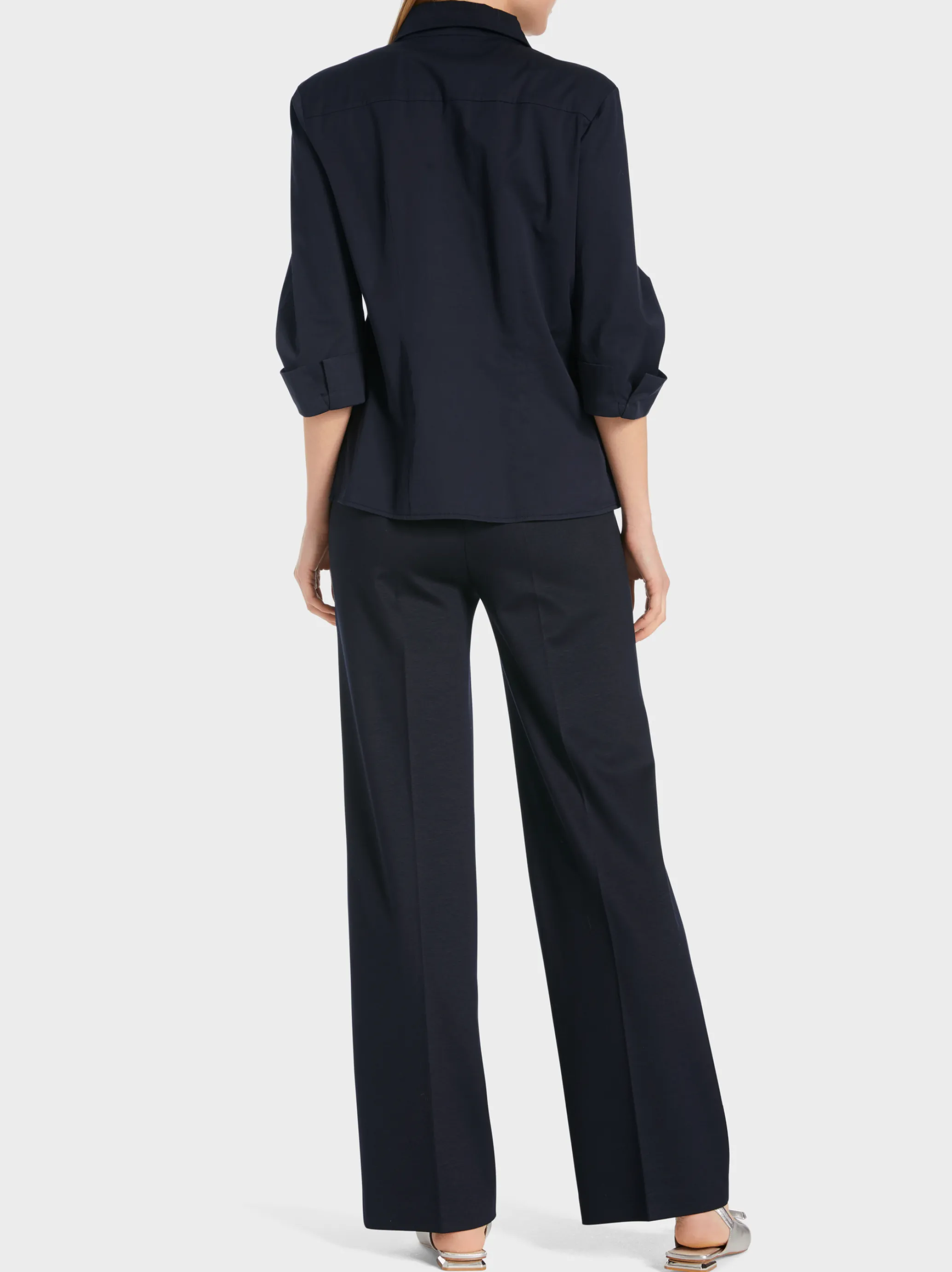 HEMDBLUSE MIT EFFEKTVOLLER ÄRMELLÖSUNG-Marc Cain Discount