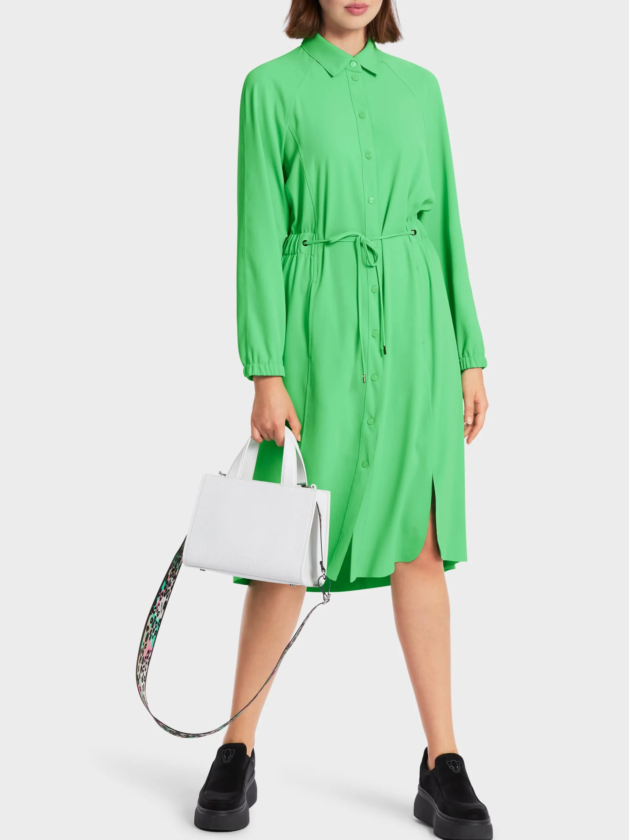 HEMDBLUSENKLEID MIT RAGLAN-Marc Cain Flash Sale