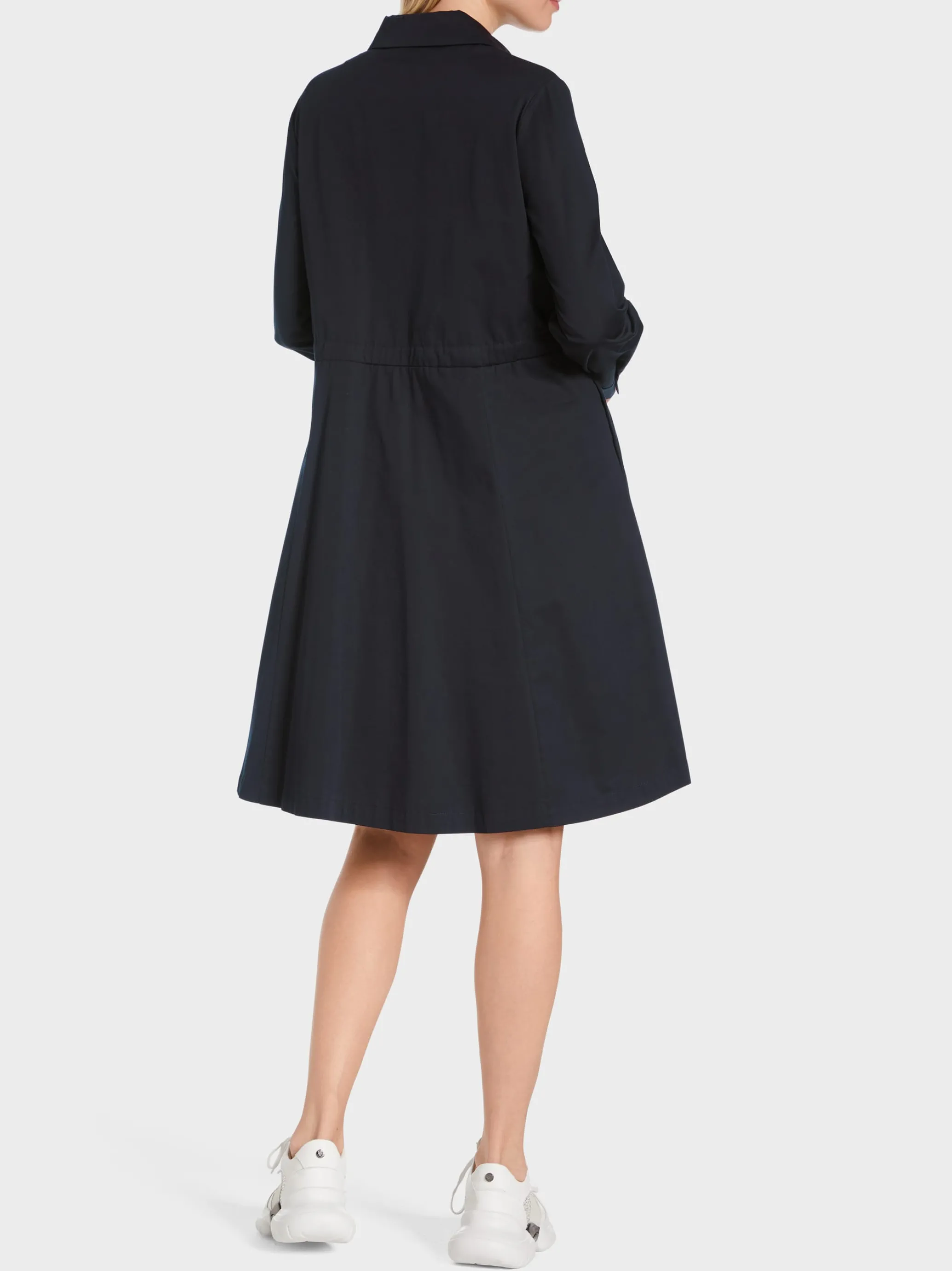 HEMDBLUSENKLEID MIT STOFFGÜRTEL-Marc Cain Hot
