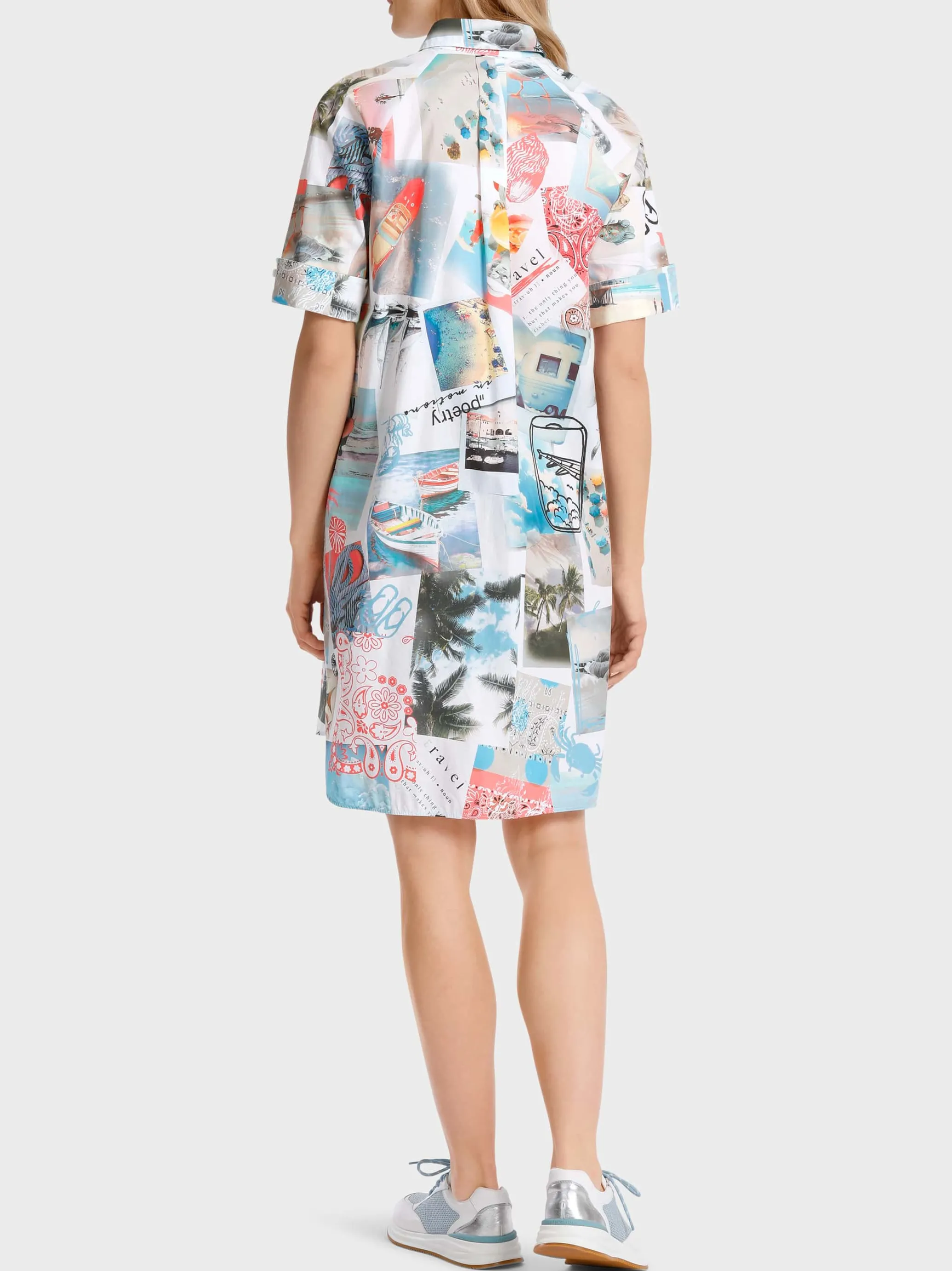 HEMDBLUSENKLEID "RETHINK TOGETHER"-Marc Cain Hot