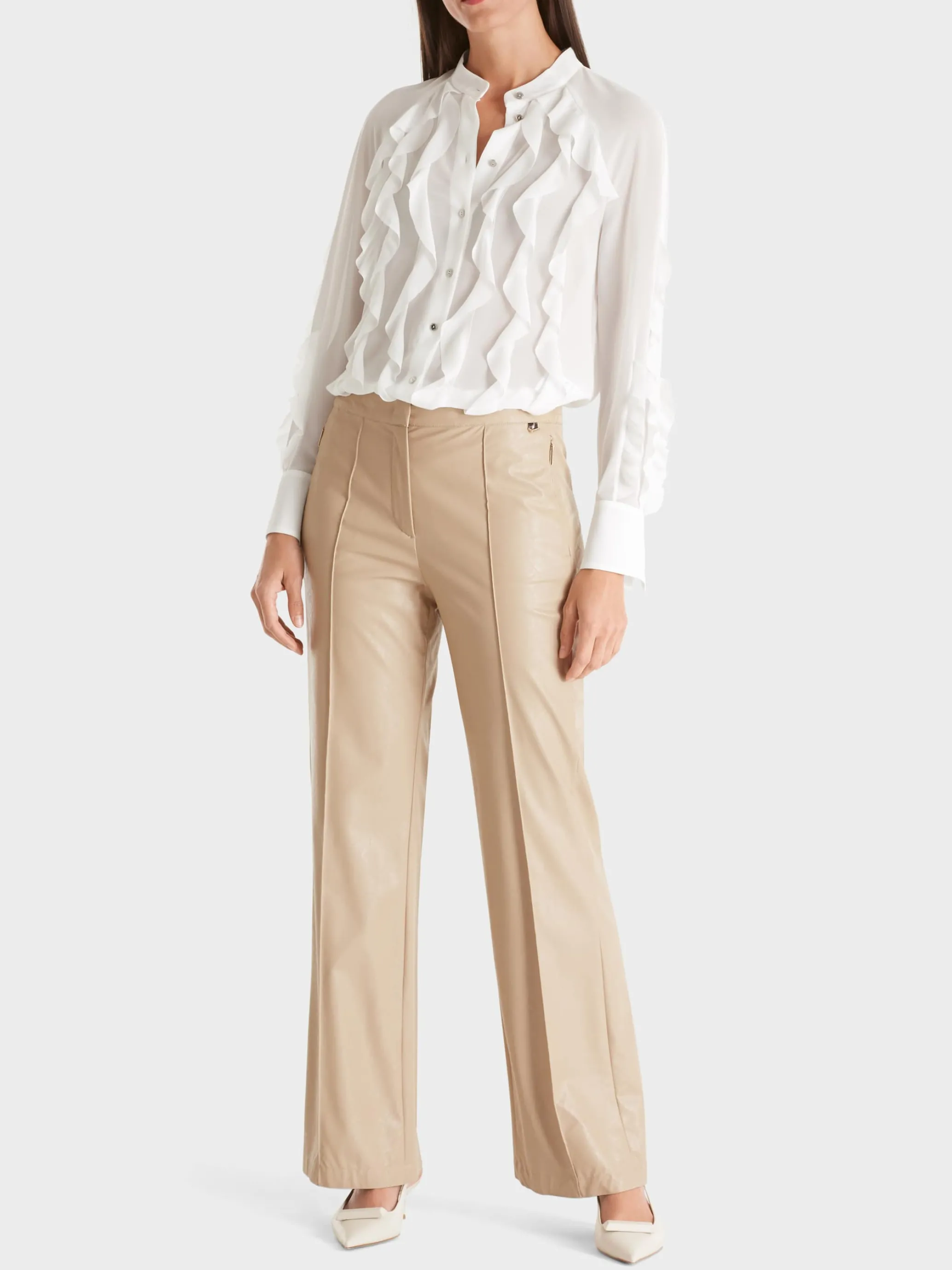 HOSE FAID AUS FUN LEATHER-Marc Cain Flash Sale