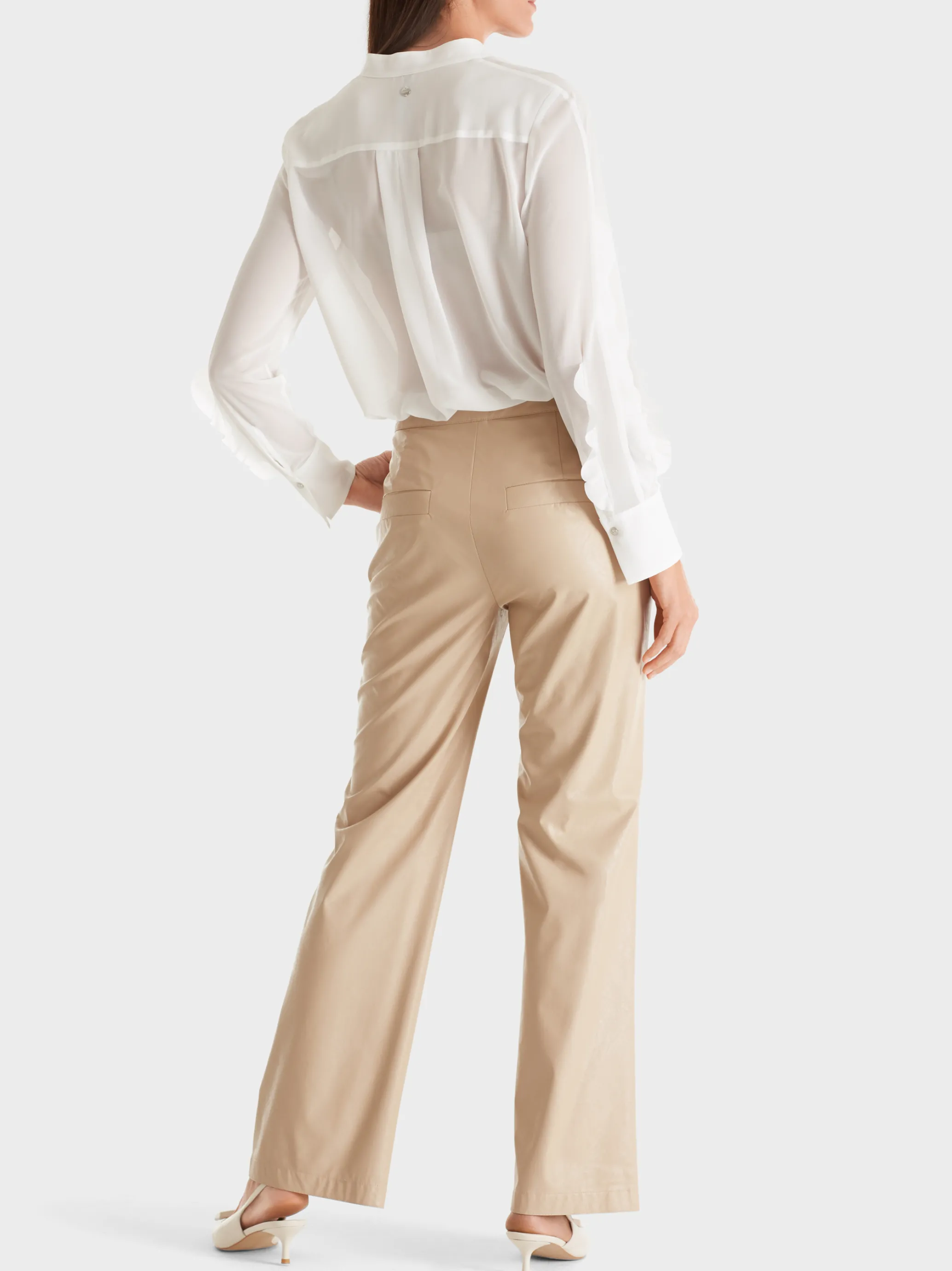 HOSE FAID AUS FUN LEATHER-Marc Cain Flash Sale