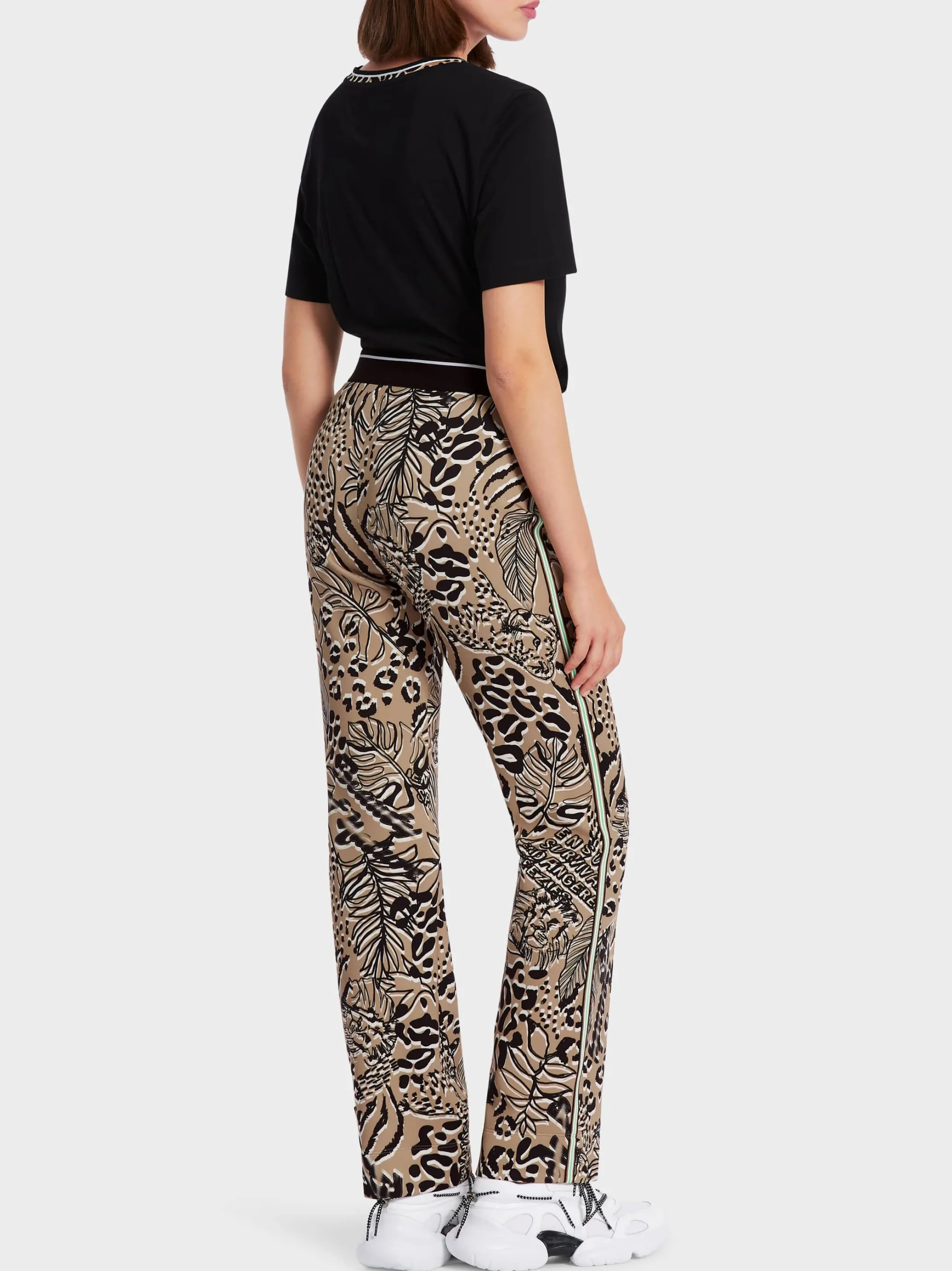HOSE FOSHAN MIT ALLOVERPRINT-Marc Cain Sale
