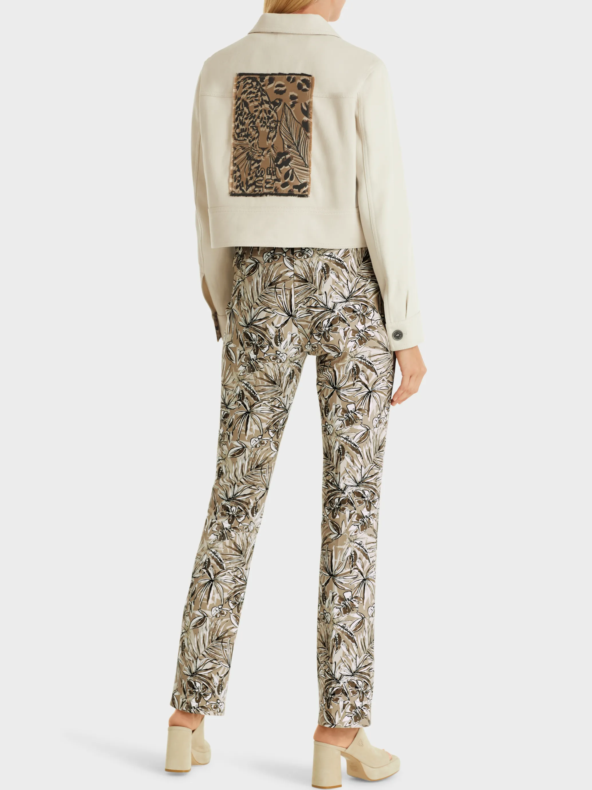HOSE FREDERICA – MIT FLORALEM PRINT-Marc Cain Sale
