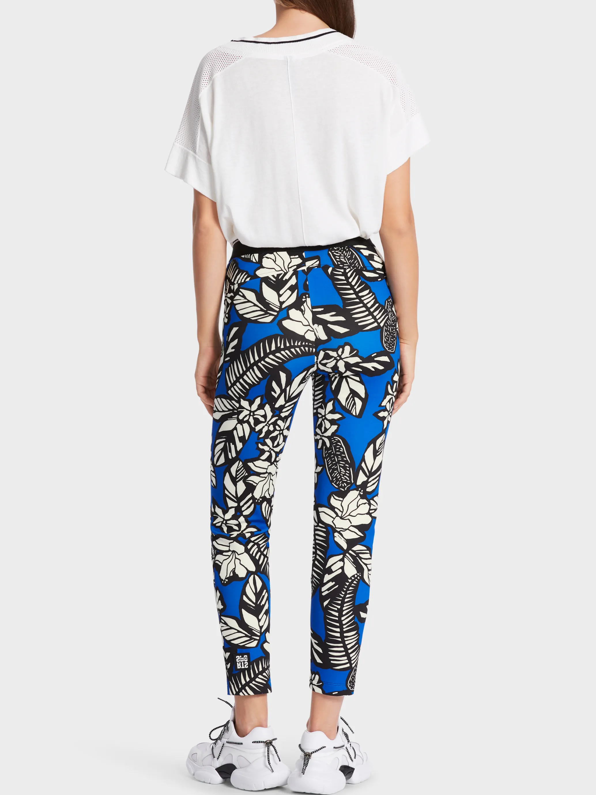 HOSE SOFIA - MIT FLORALEM OVERPRINT-Marc Cain Online