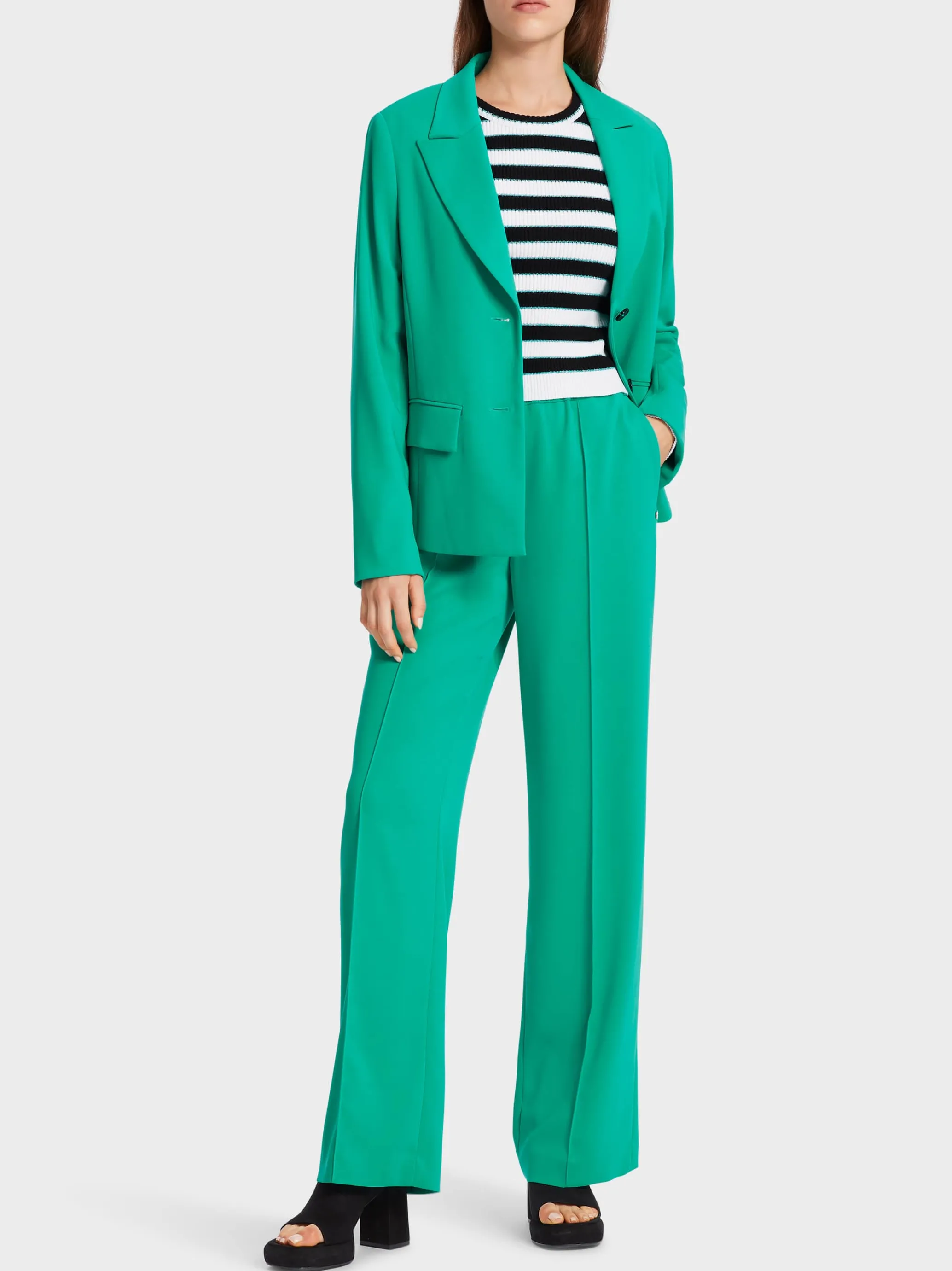 HOSE WASHINGTON MIT WEITEM BEIN-Marc Cain Outlet
