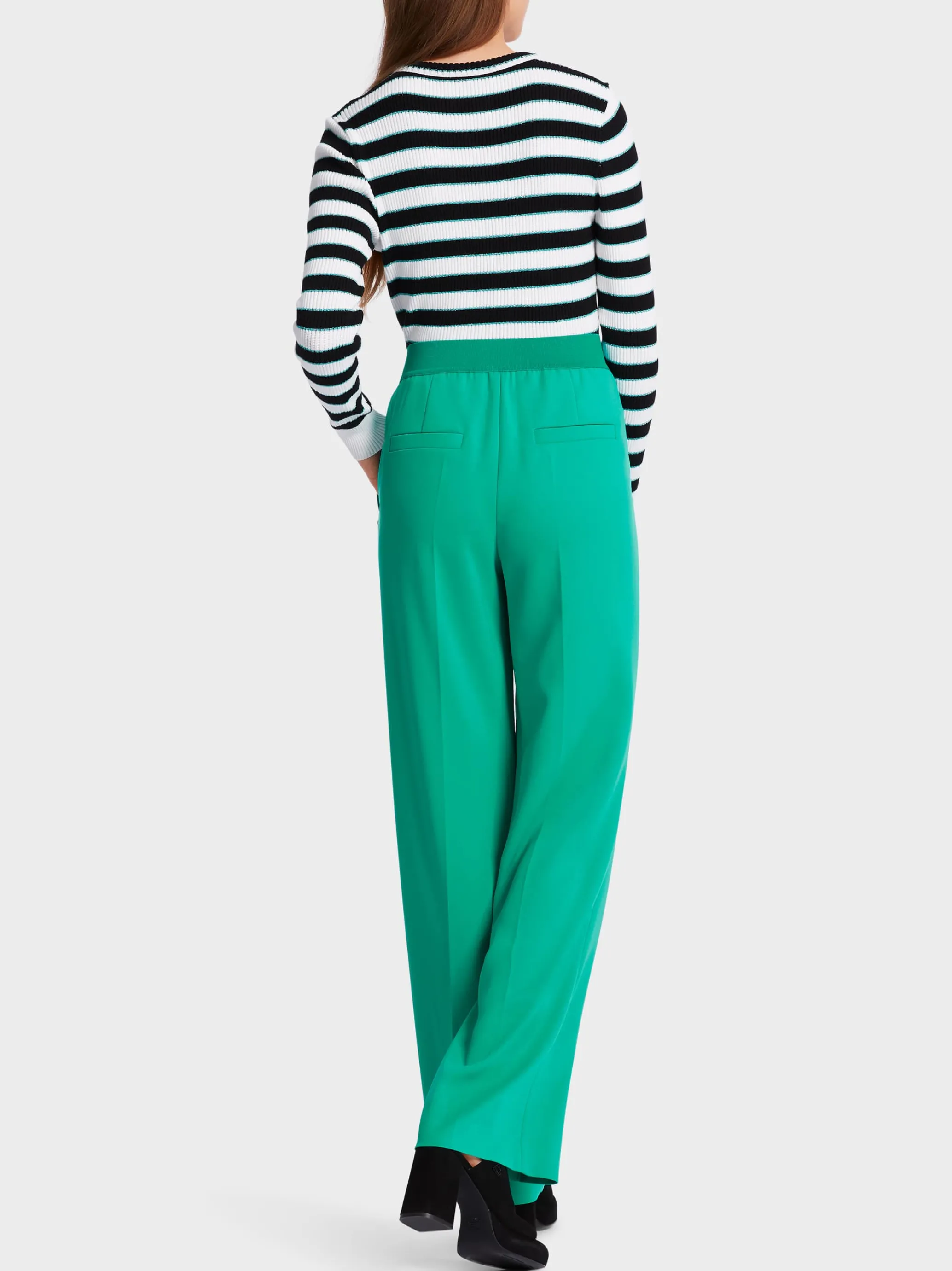 HOSE WASHINGTON MIT WEITEM BEIN-Marc Cain Outlet