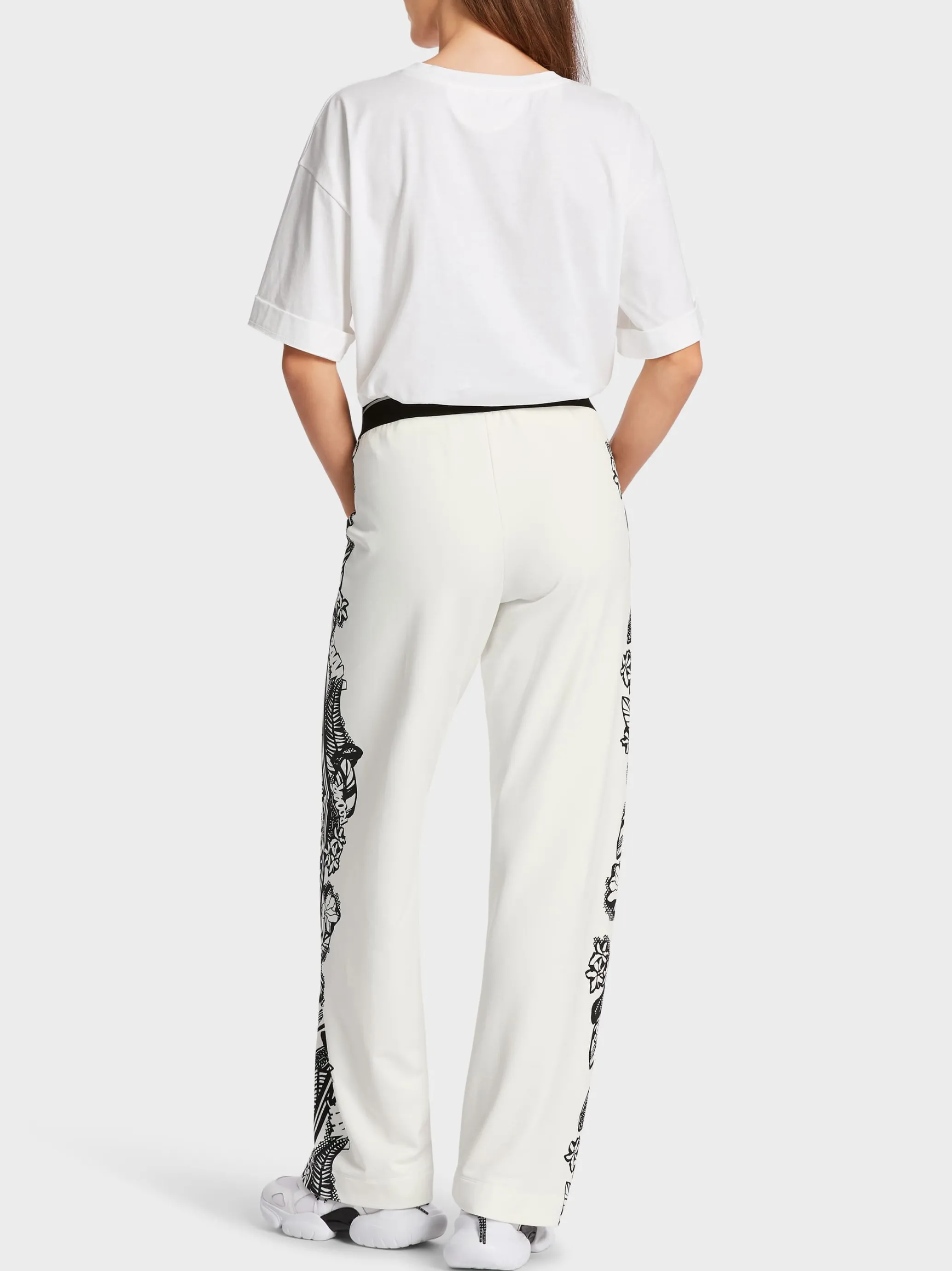 HOSE WELBY MIT FLORALEM PRINT-Marc Cain Best