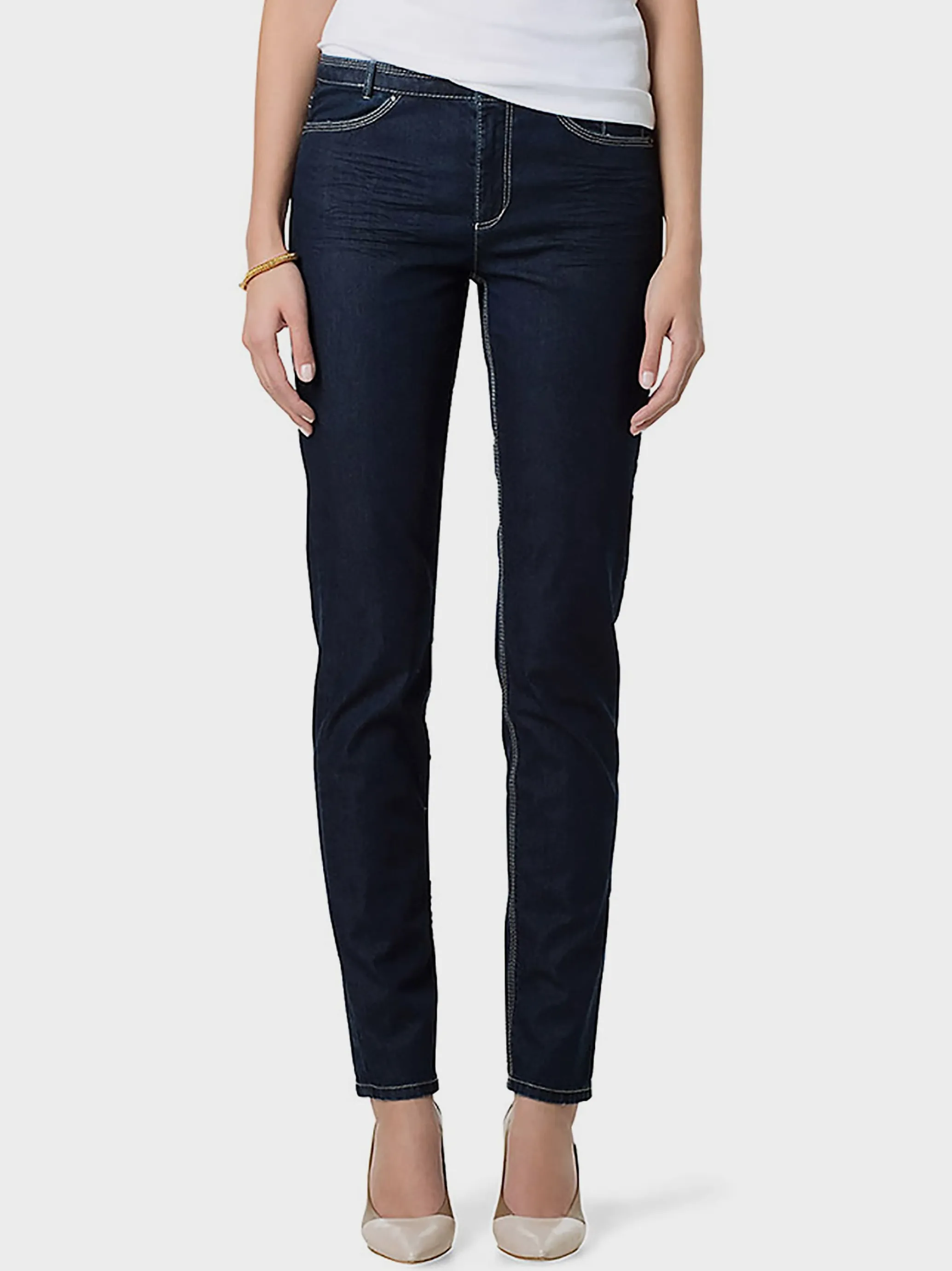 JEANS MIT HELLEN NÄHTEN-Marc Cain Best