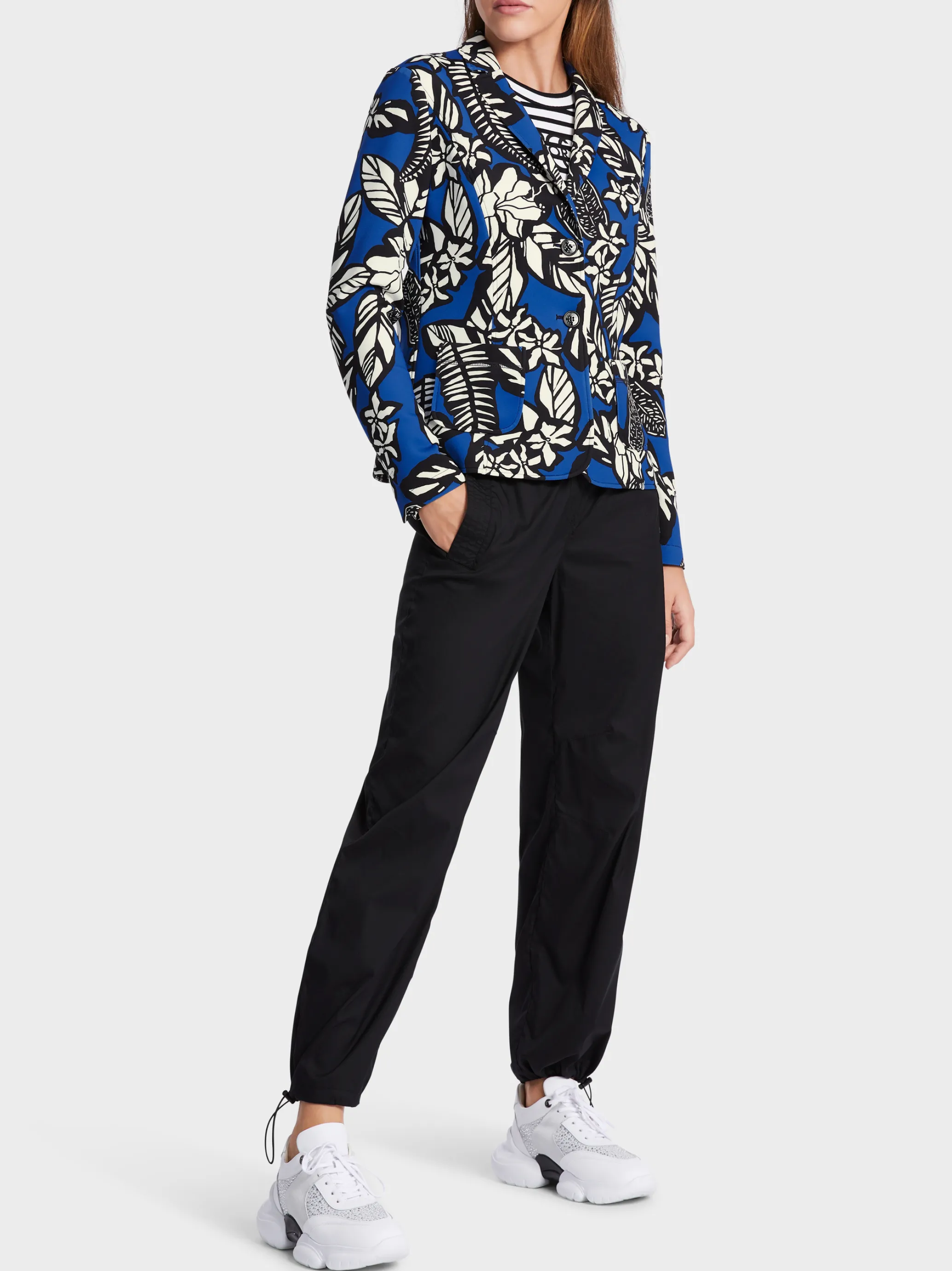 JERSEYBLAZER MIT ALLOVERPRINT-Marc Cain Best