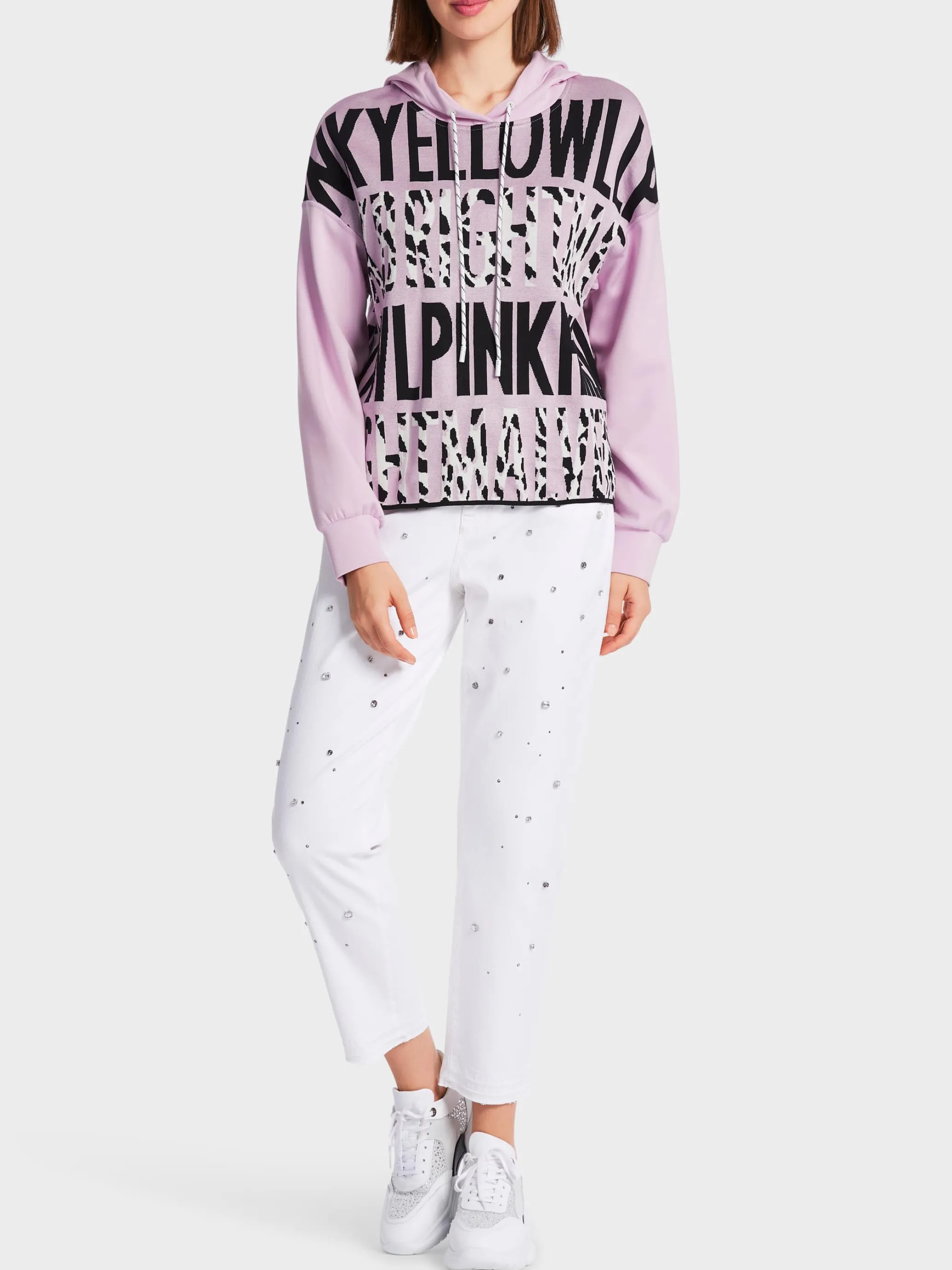 KAPUZEN-SWEATER KNITTED IN GERMANY-Marc Cain Store