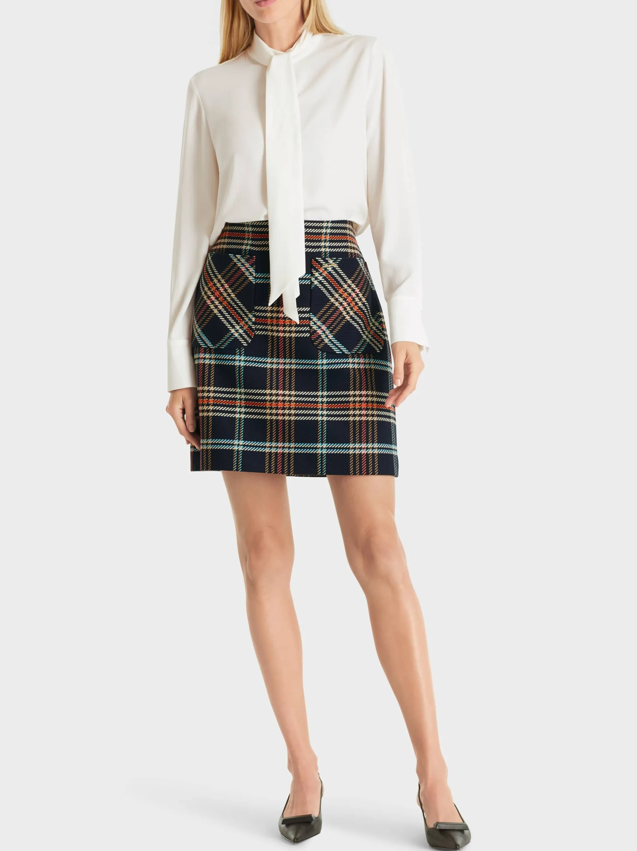 KARIERTER MINIROCK IM SIXTIES STYLE-Marc Cain Best Sale