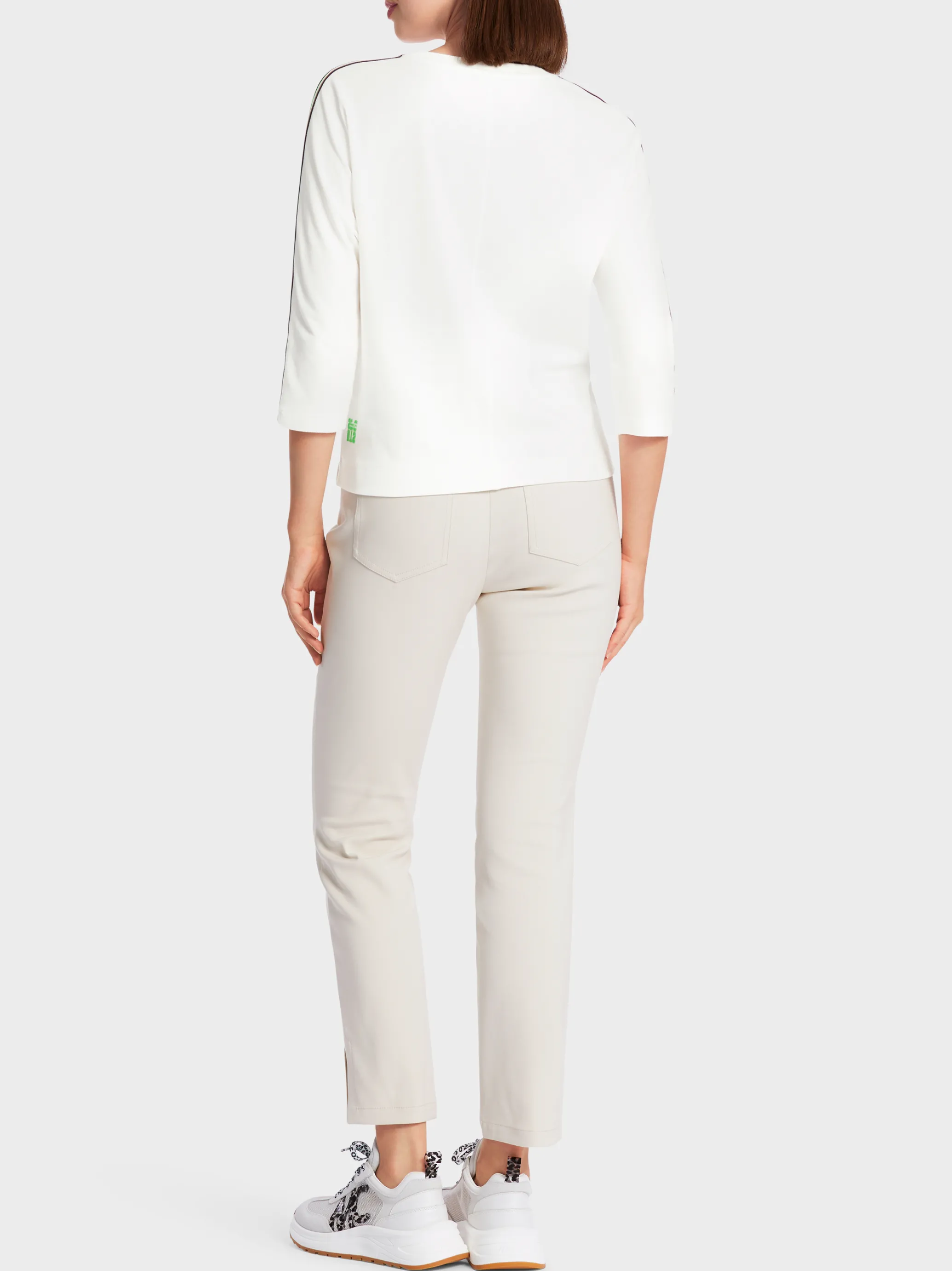 KIMONO-T-SHIRT MIT MOTIV-PRINT-Marc Cain Online