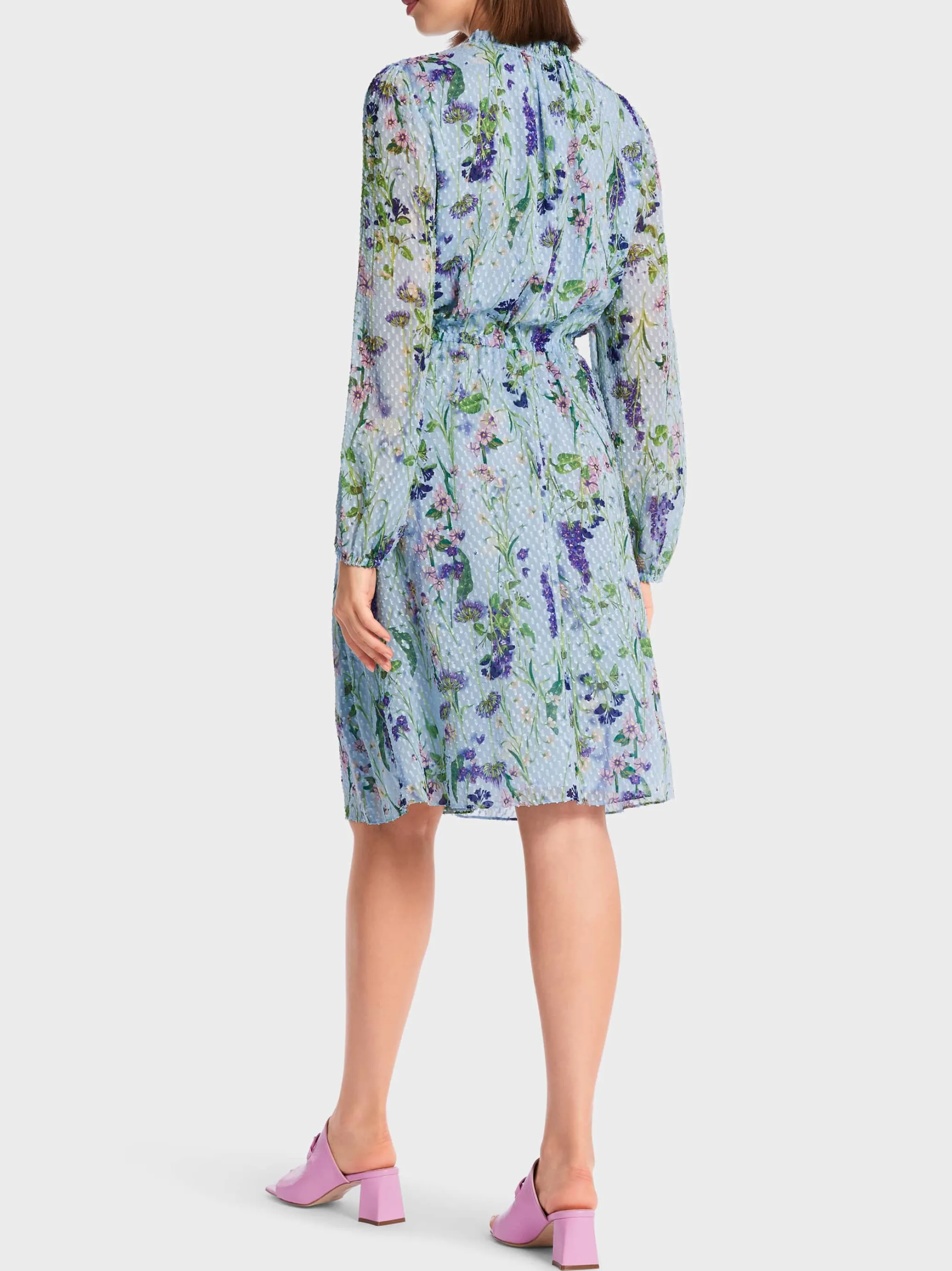 KLEID IM FLORALEN ALLOVER-PRINT-Marc Cain Online