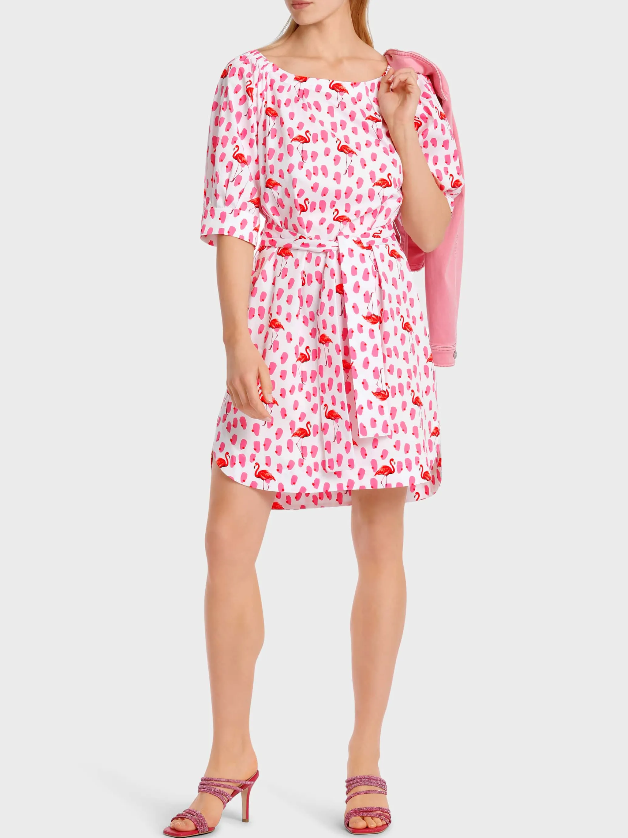 KLEID MIT CARMENAUSSCHNITT-Marc Cain Online