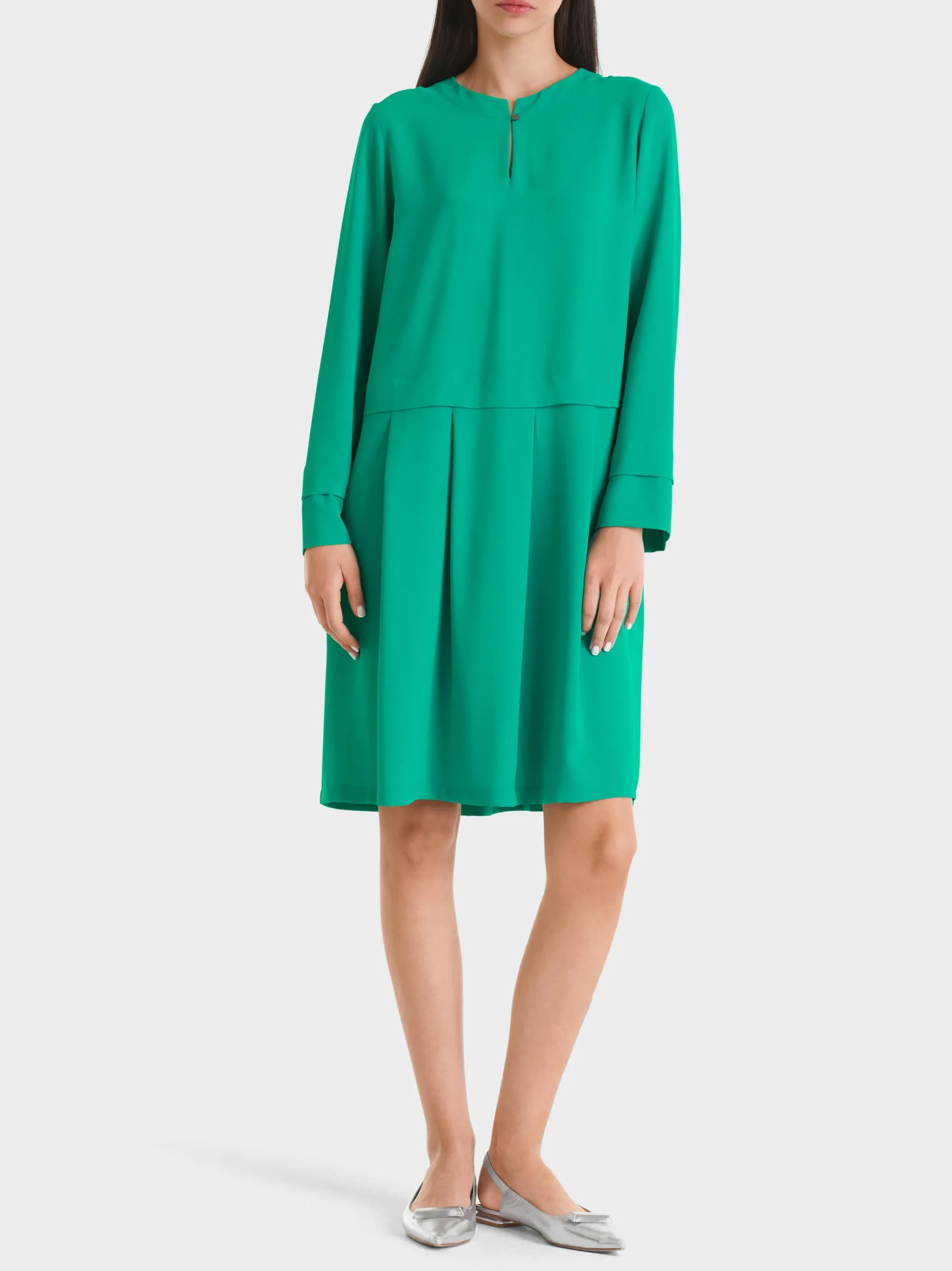 KLEID MIT FALTENROCK-Marc Cain Store