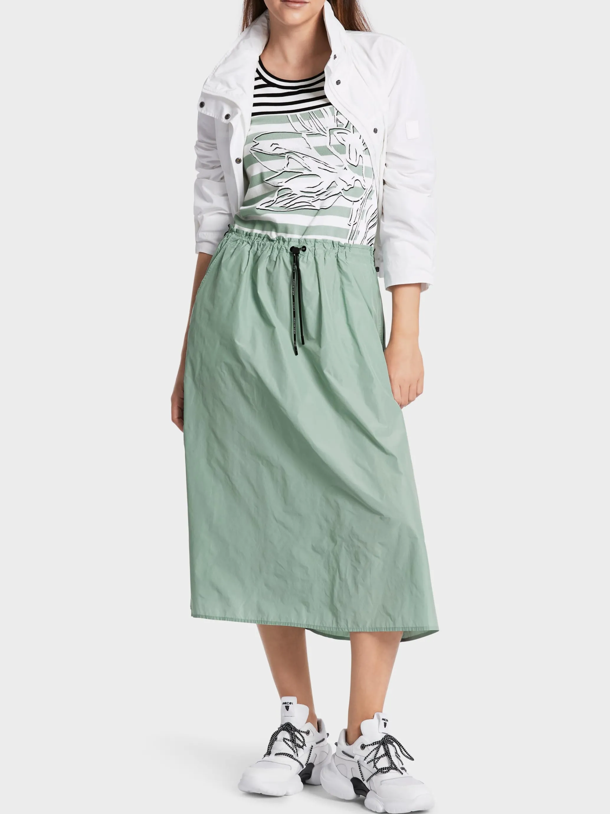 KLEID MIT TWO-IN-ONE-EFFEKT-Marc Cain Store