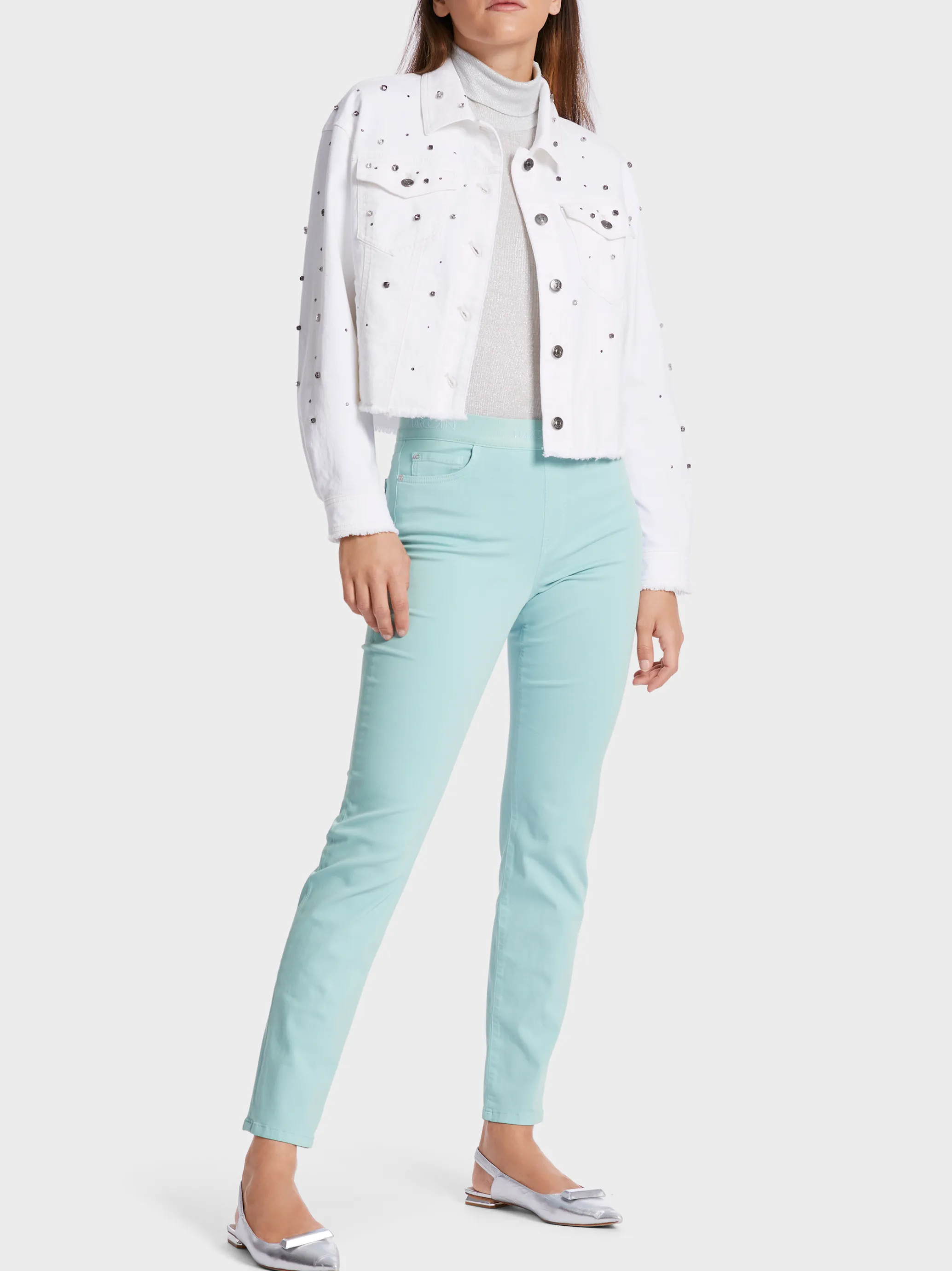 KNÖCHELLANGE BLEISTIFTHOSE SIENA-Marc Cain Store