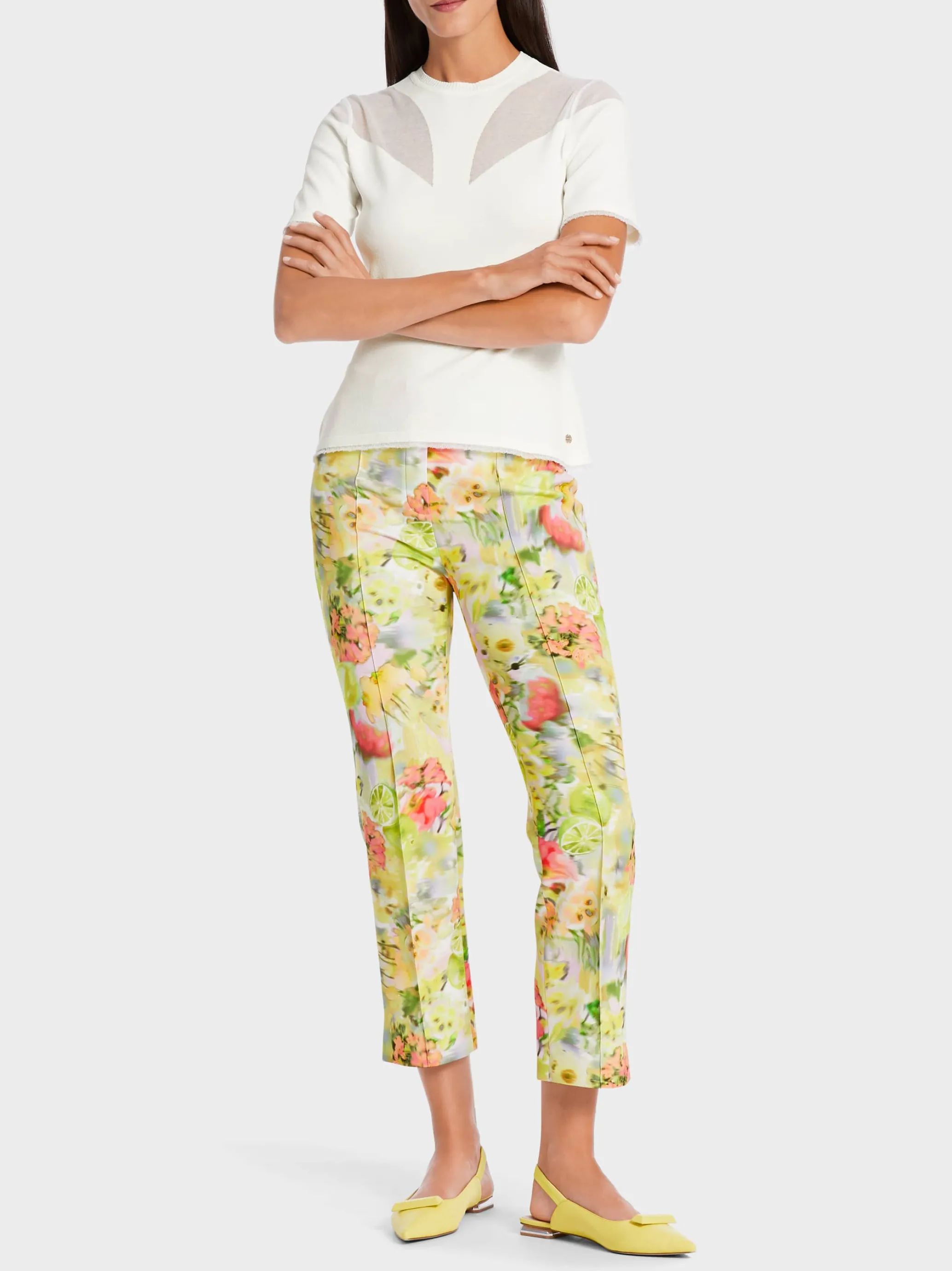 KURZARMPULLI "RETHINK TOGETHER"-Marc Cain Discount